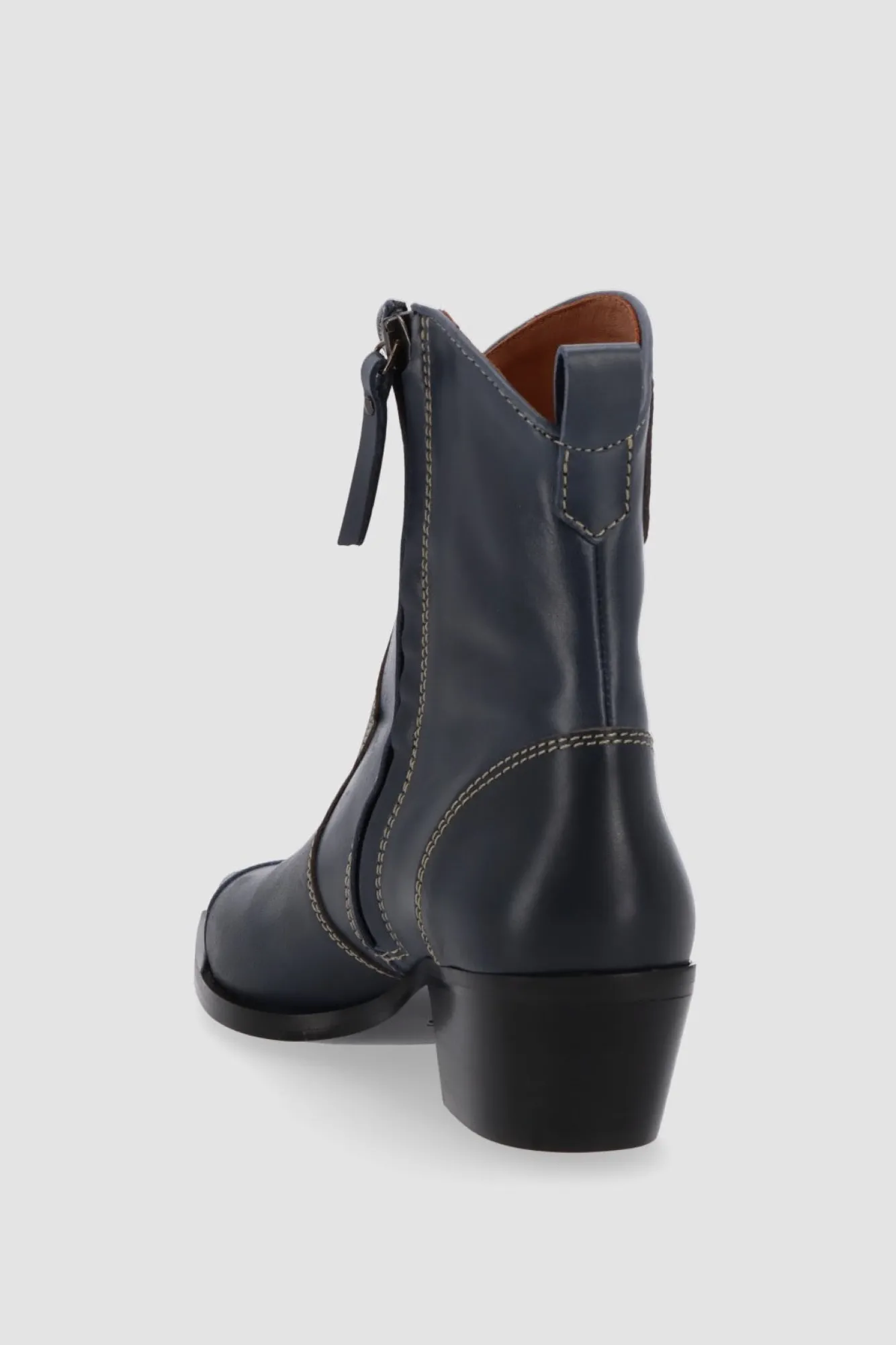 Amour Vert Alohas Buffalo s Leather Ankle Boots- Clearance