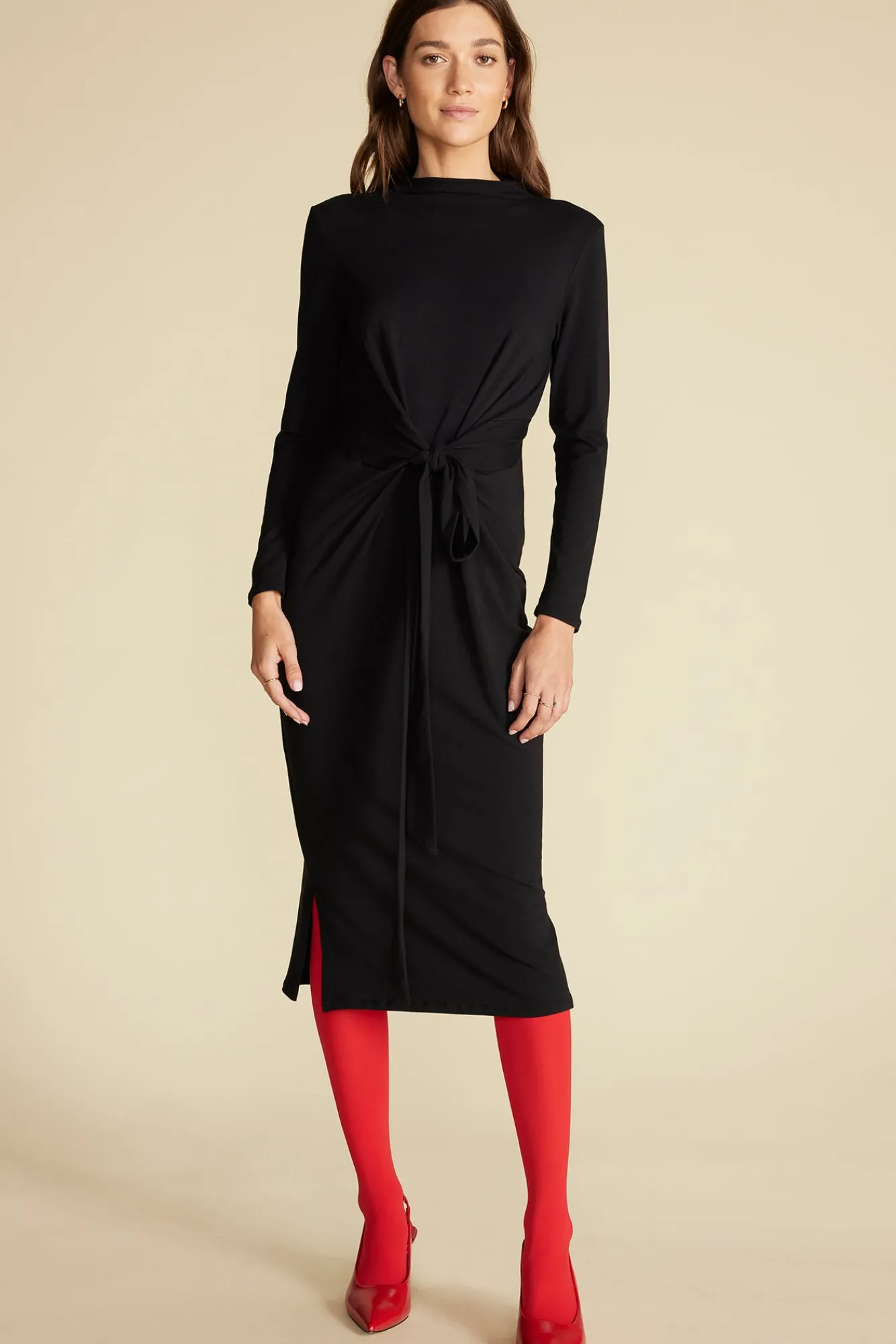 Amour Vert Castile Reverie Knit Dress- Dresses|Clearance