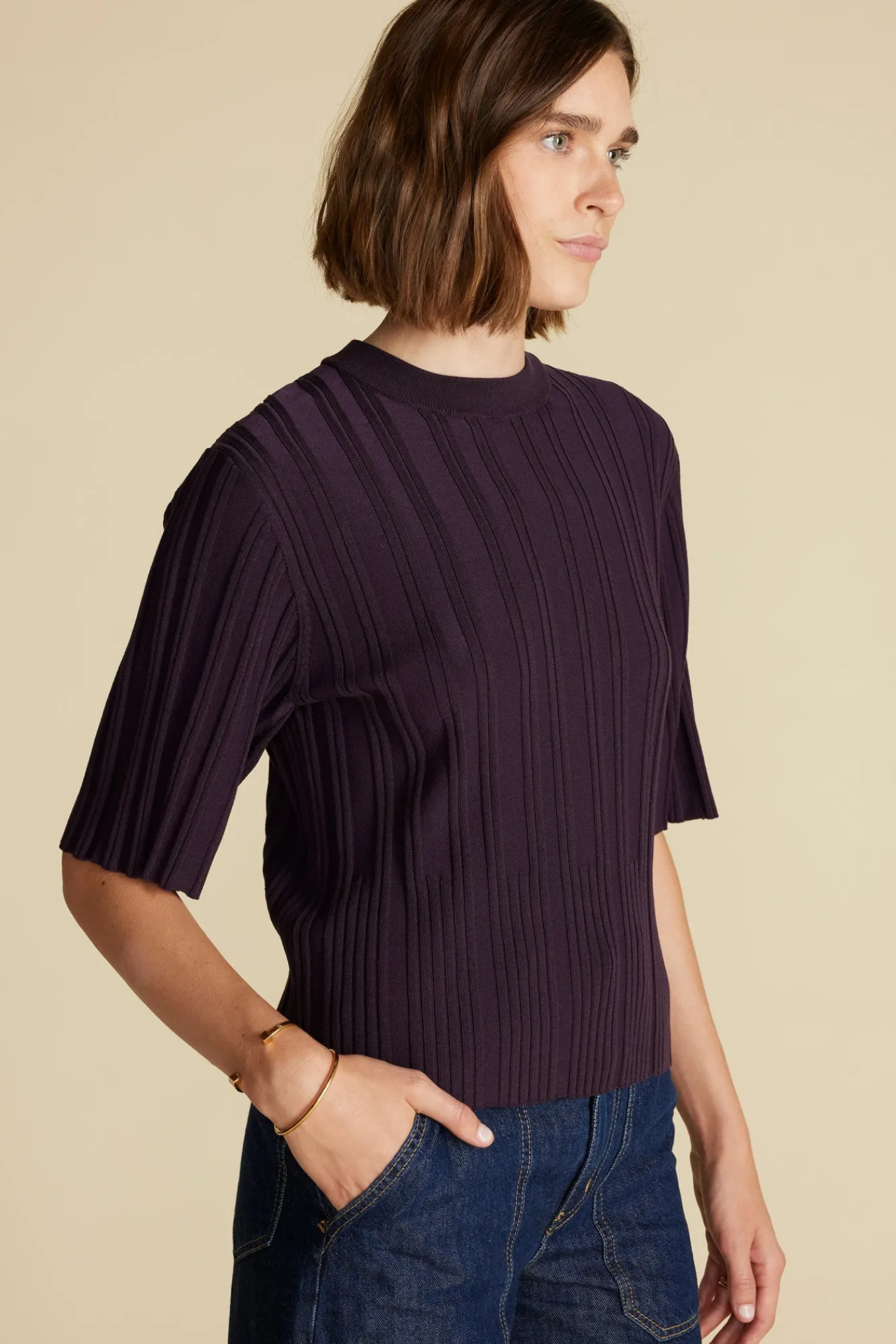 Amour Vert Mirabelle Novelty Top- Tops|Clearance