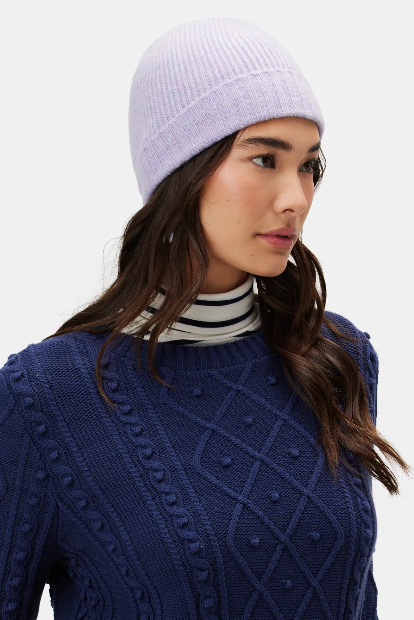 Amour Vert Colby Cashmere Beanie- Scarves|Clearance