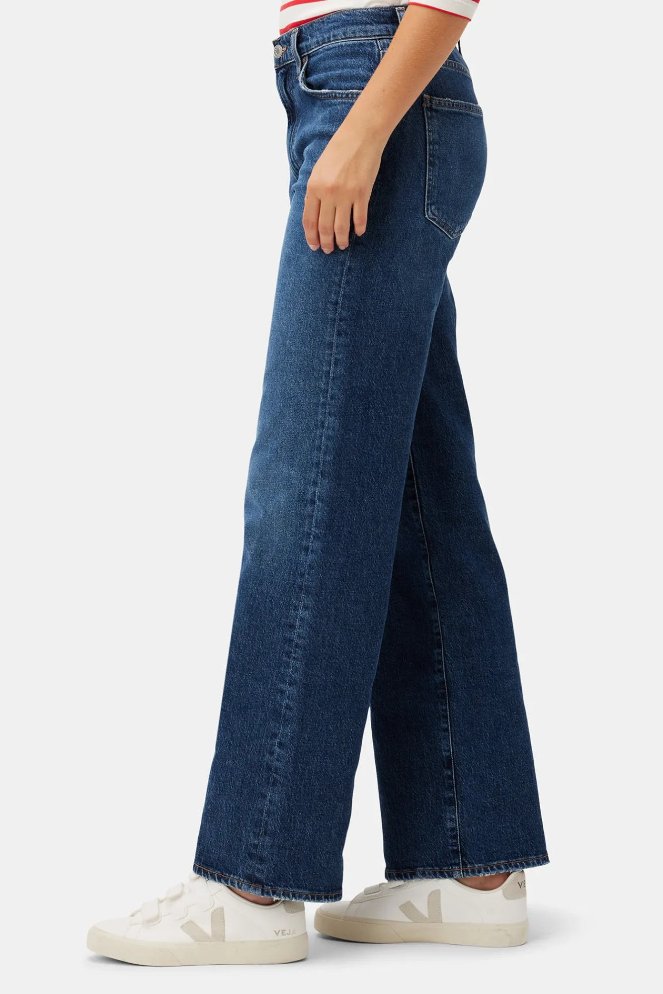 Amour Vert AGOLDE Harper Wide Straight Jean- Pants|Denim