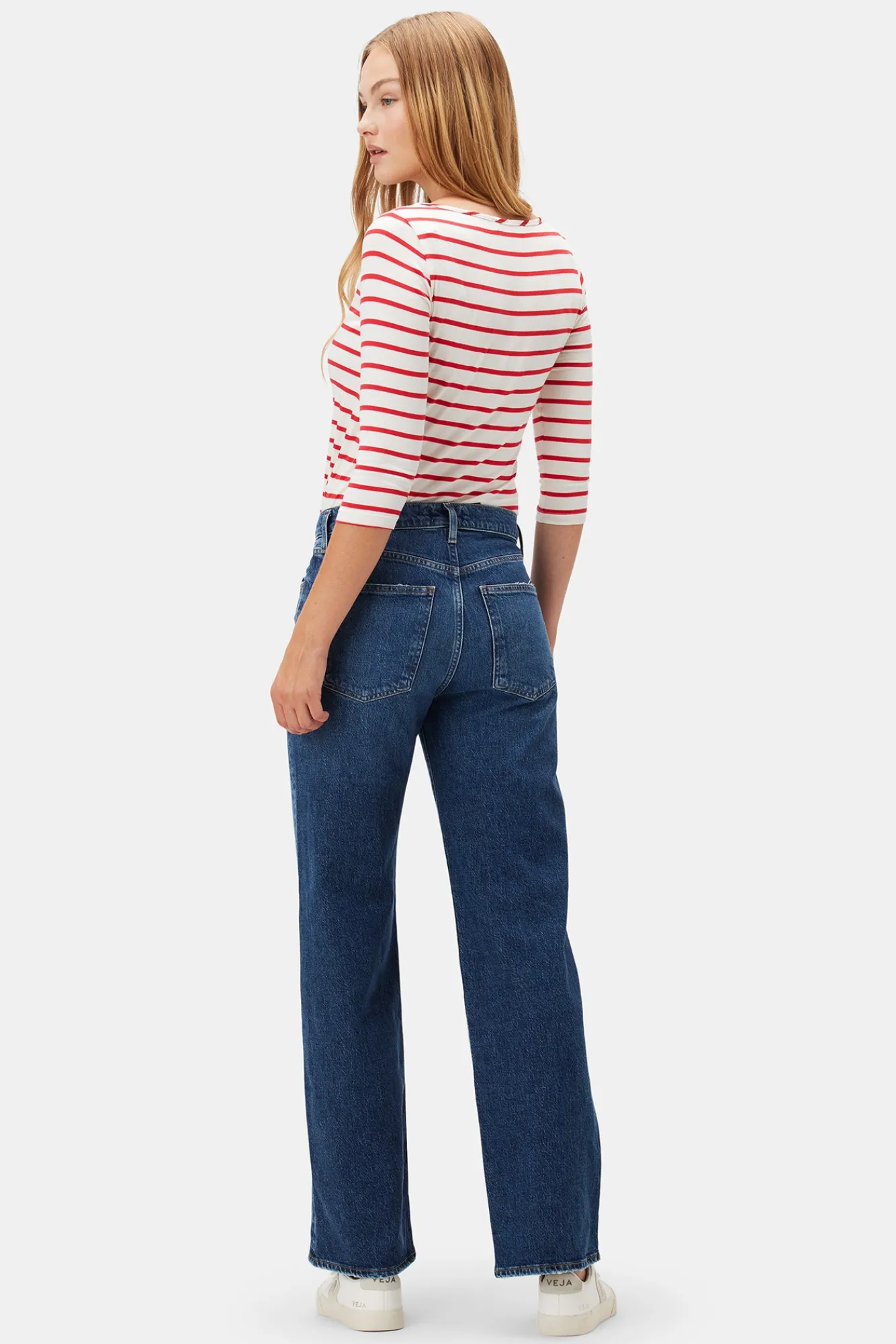 Amour Vert AGOLDE Harper Wide Straight Jean- Pants|Denim