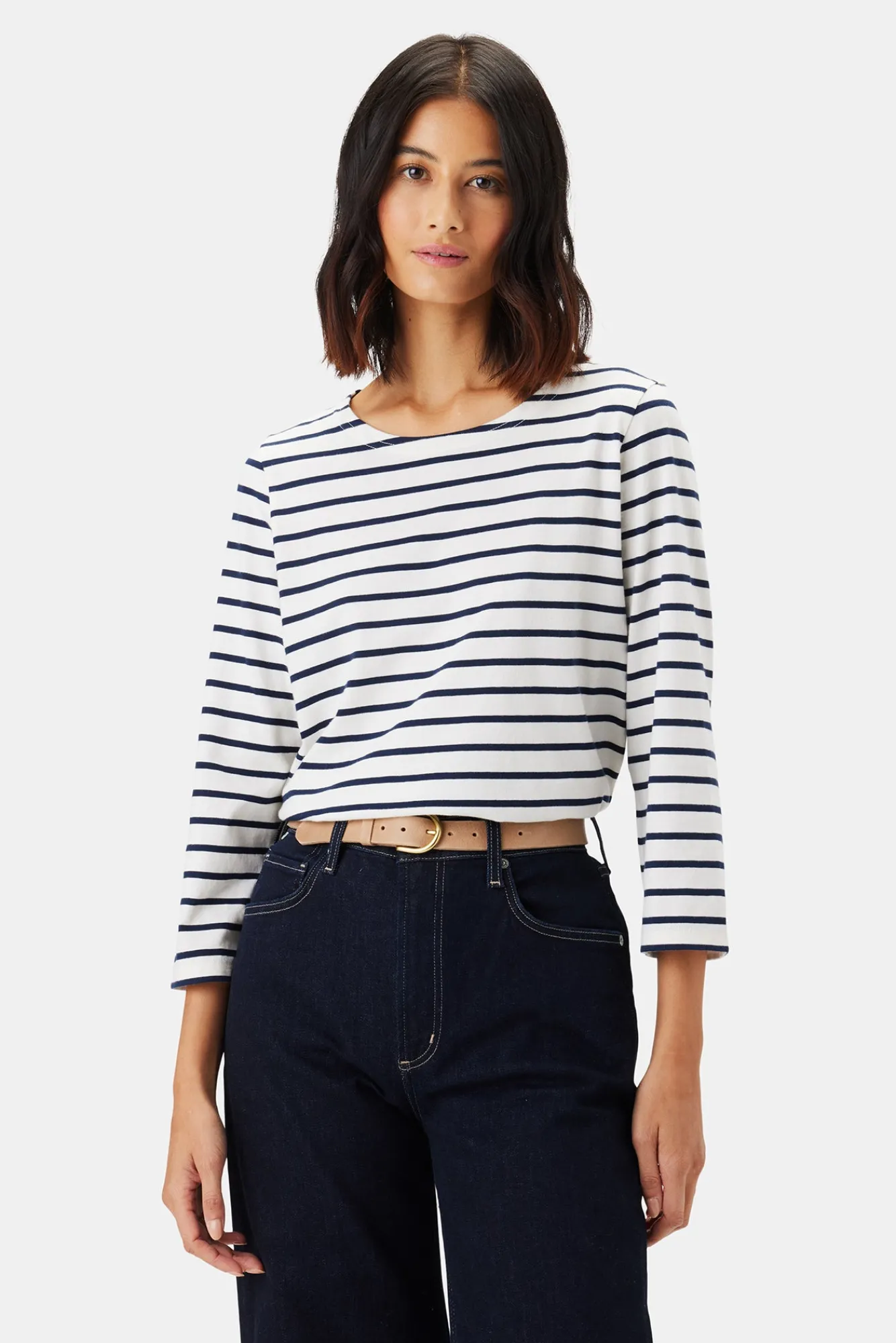 Amour Vert Francoise Organic Cotton Tee- Tops|Tees