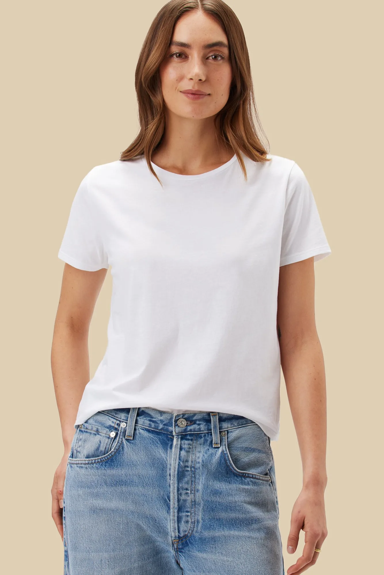 Amour Vert Berkeley Organic Cotton Tee- Tops|Tees