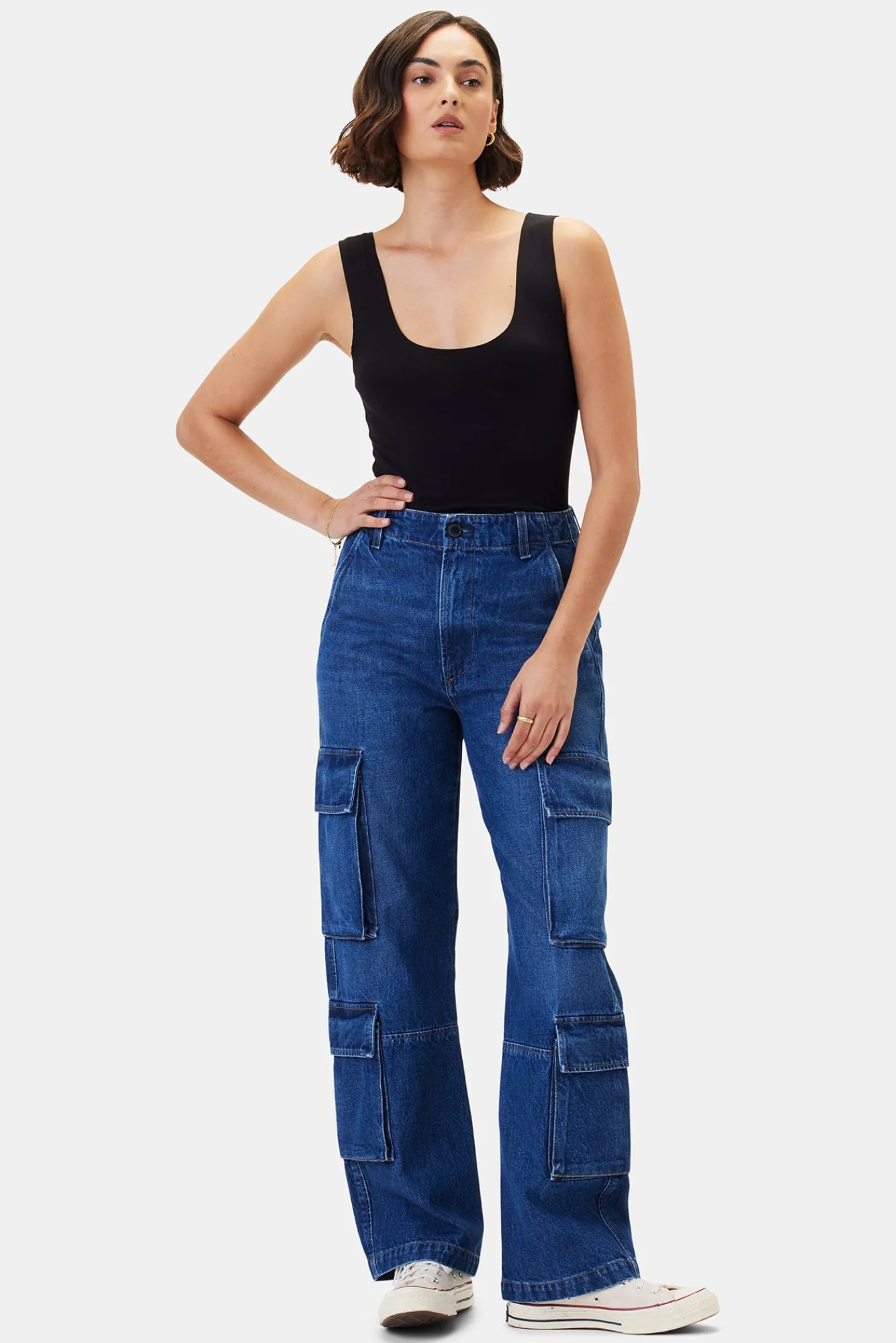 Amour Vert Citizens of Humanity Delena Cargo Pant- Denim|Pants