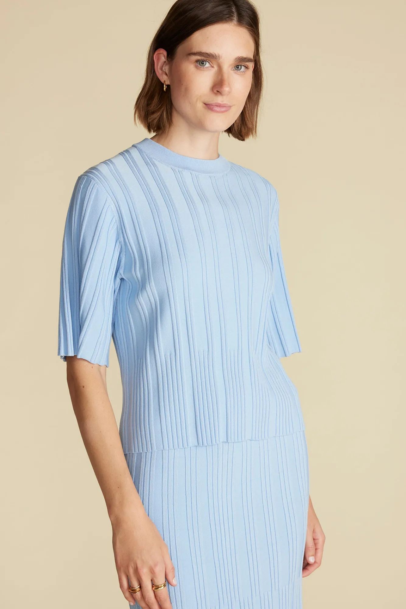 Amour Vert Mirabelle Novelty Top- Tops|Clearance