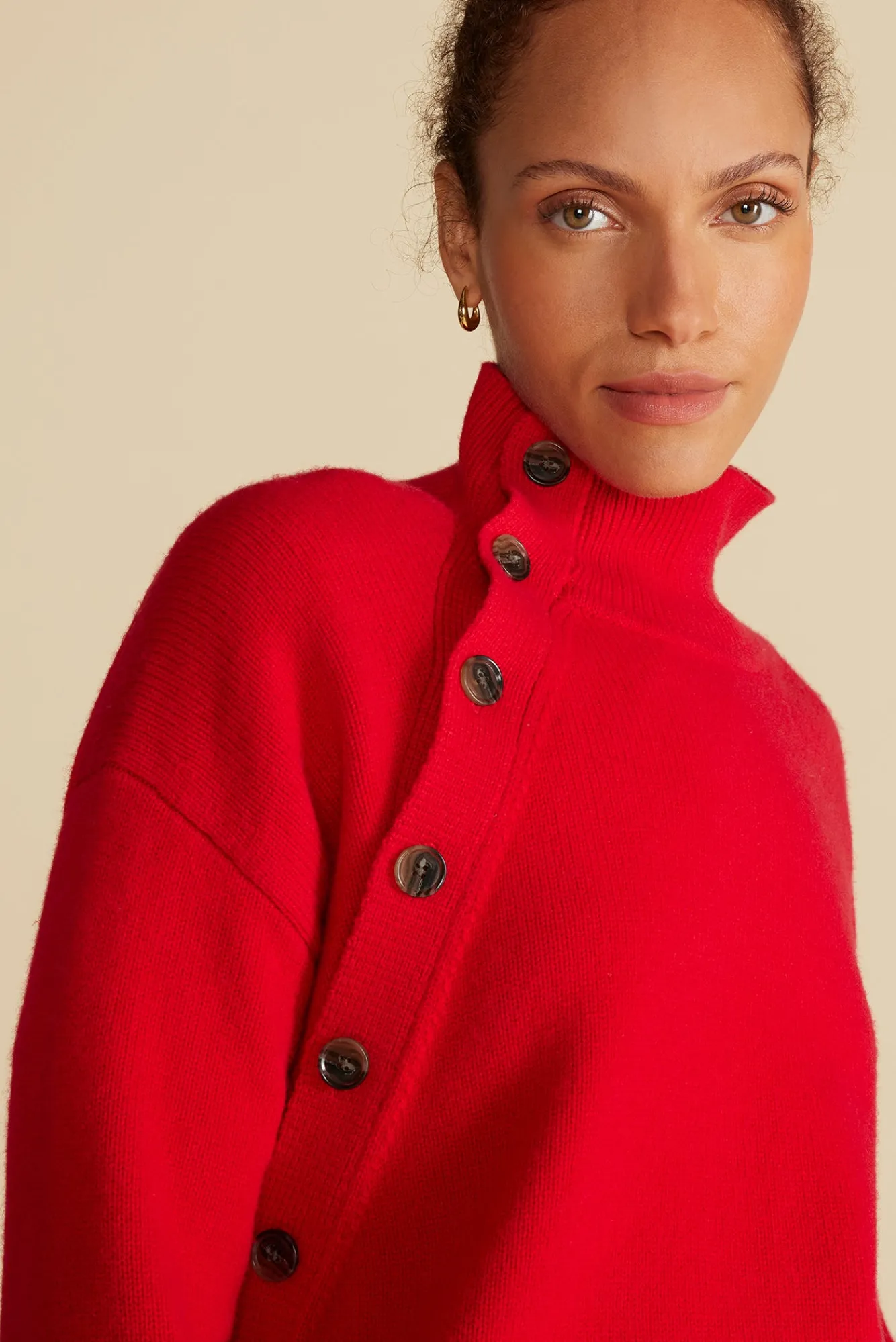 Amour Vert Leonie Turtleneck Sweater- Sweaters & Cardigans