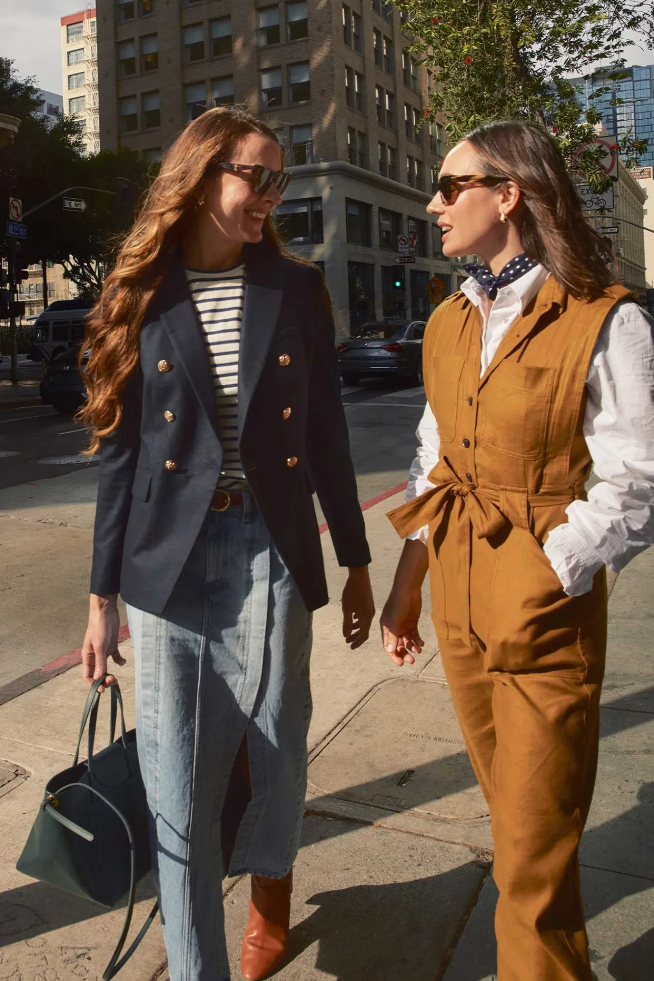 Amour Vert Tobie Double Breasted Blazer- Jackets & Outerwear|Clearance