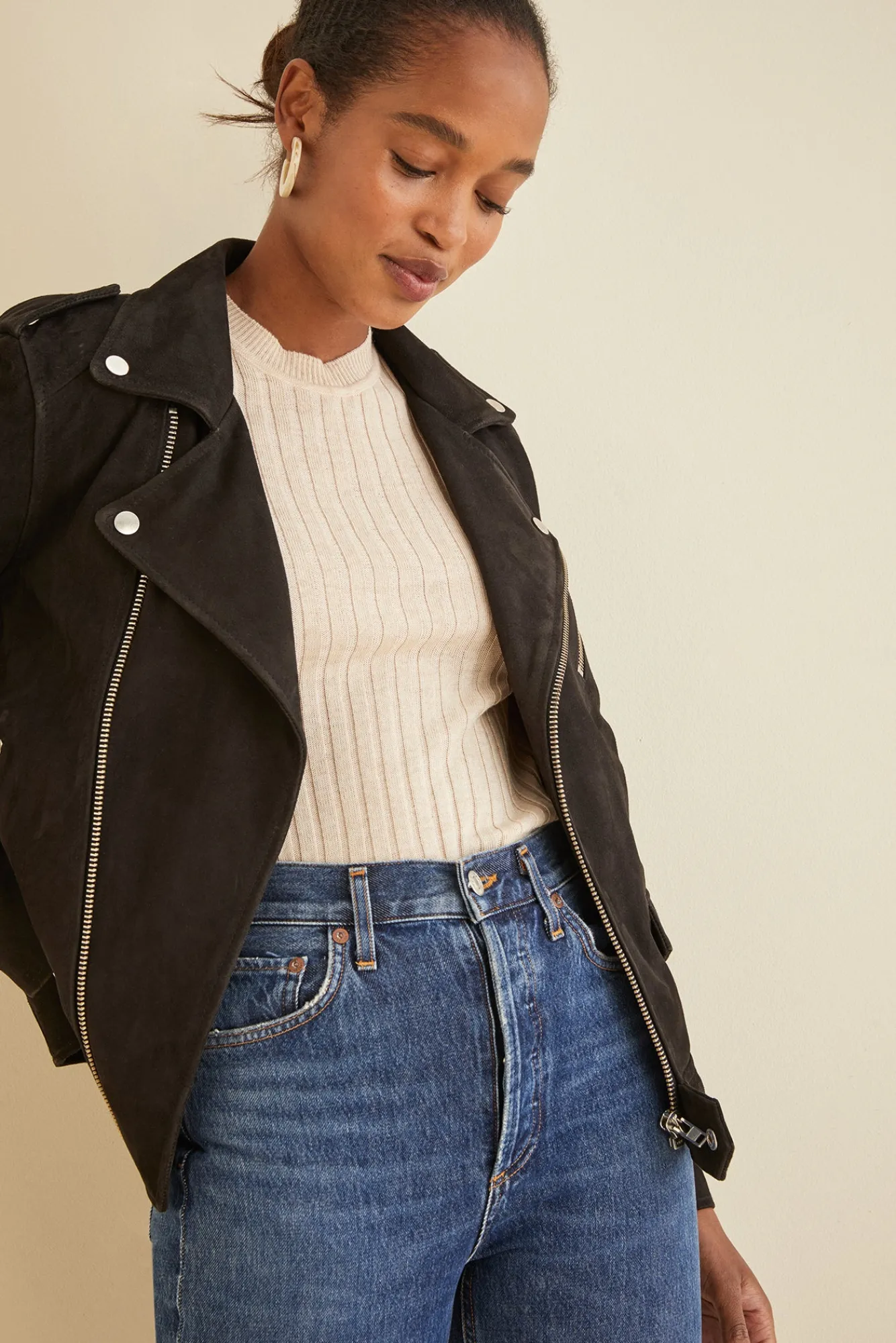 Amour Vert Deadwood River Suede Jacket- Clearance