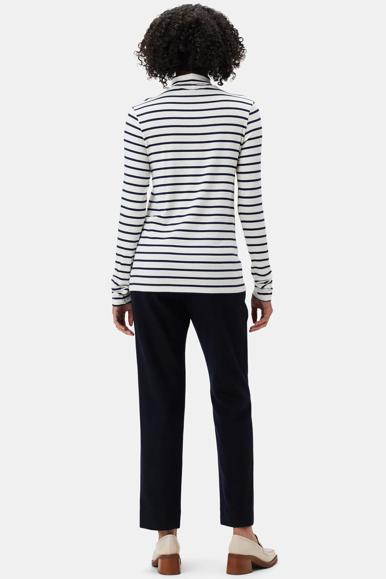 Amour Vert Flannery Modal Turtleneck- Tops|Clearance