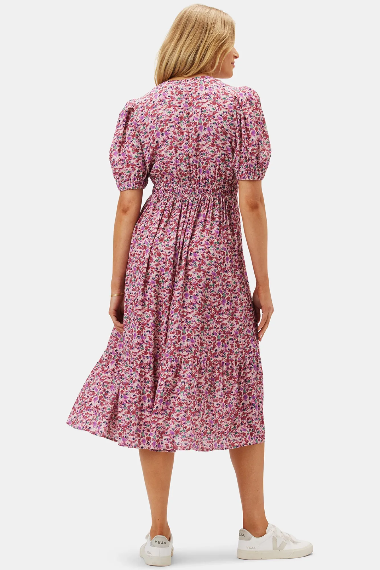 Amour Vert Danielle Viscose Crepe Dress- Dresses|Clearance