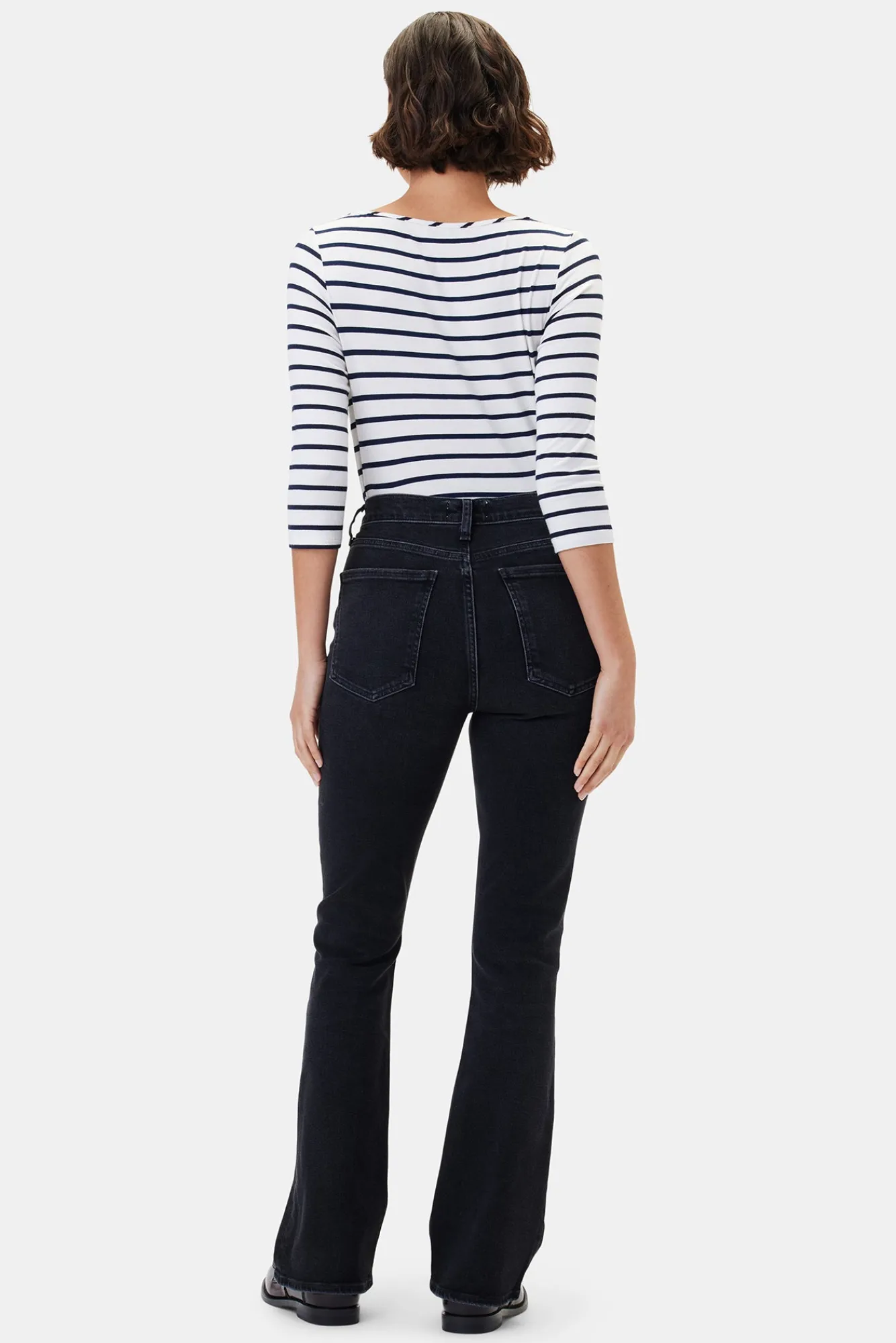 Amour Vert AGOLDE Nico High Rise Slim Boot- Denim|Pants