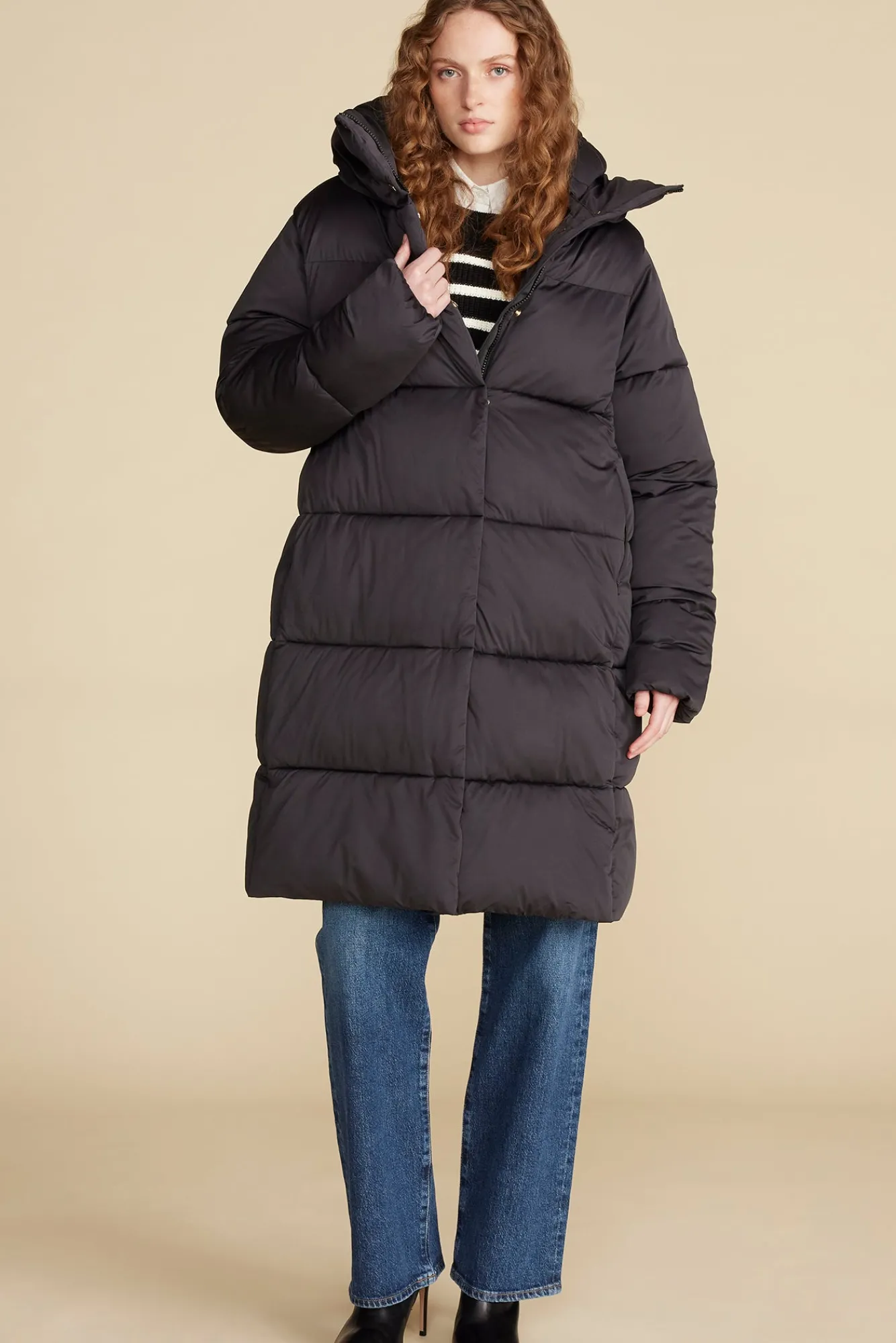 Amour Vert Save The Duck Sibyl Puffer Coat- Jackets & Outerwear