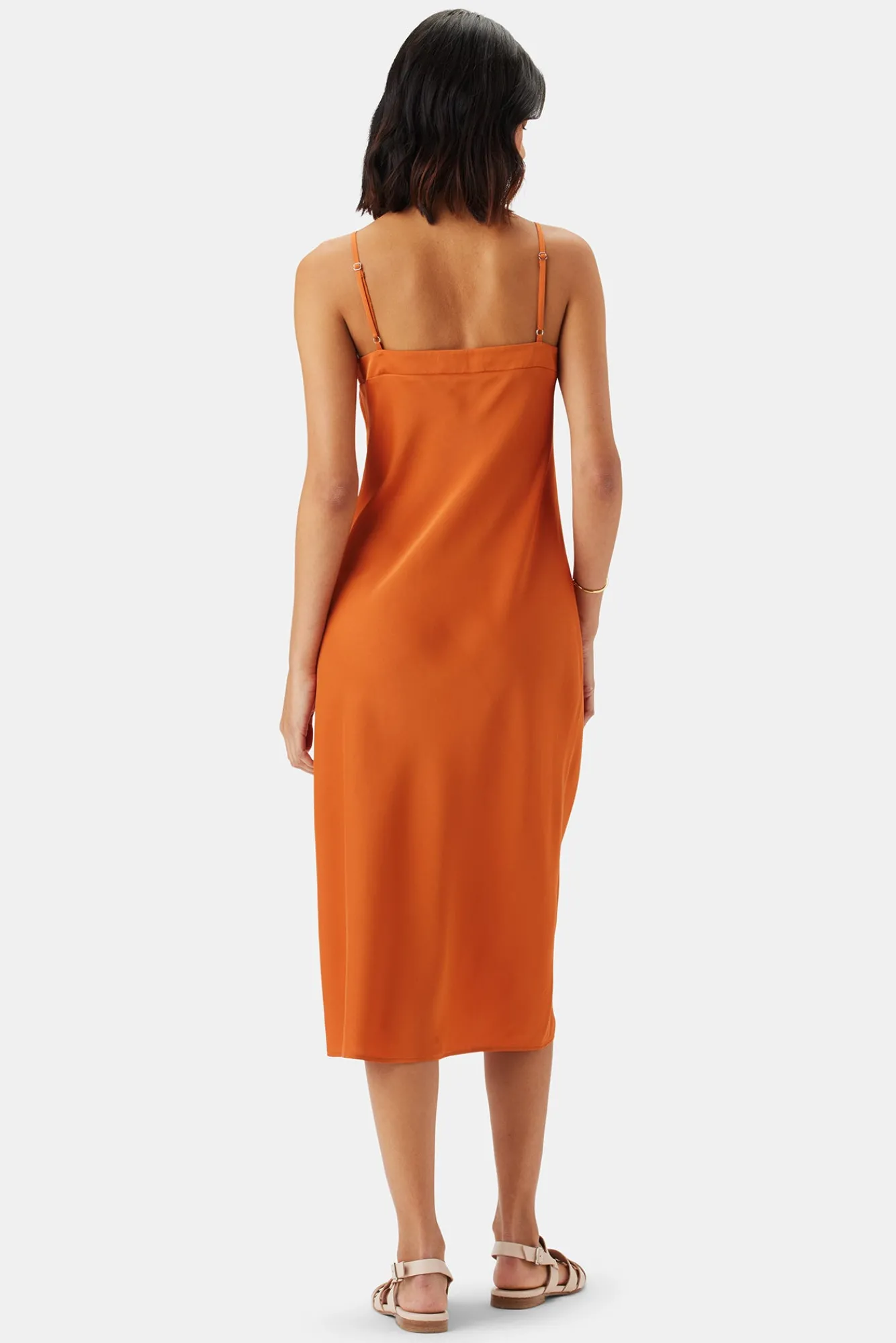 Amour Vert Briana Washable Silk Dress- Dresses|Clearance