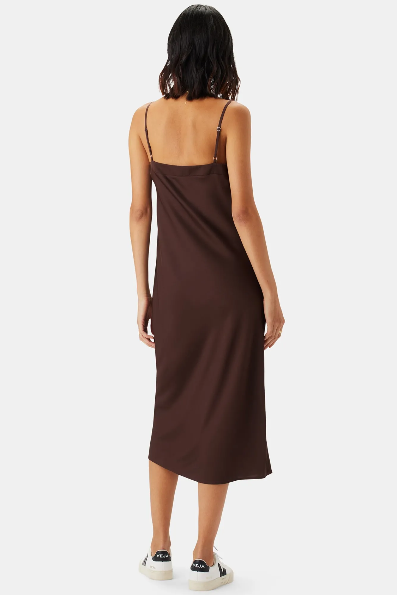 Amour Vert Briana Washable Silk Dress- Dresses|Clearance