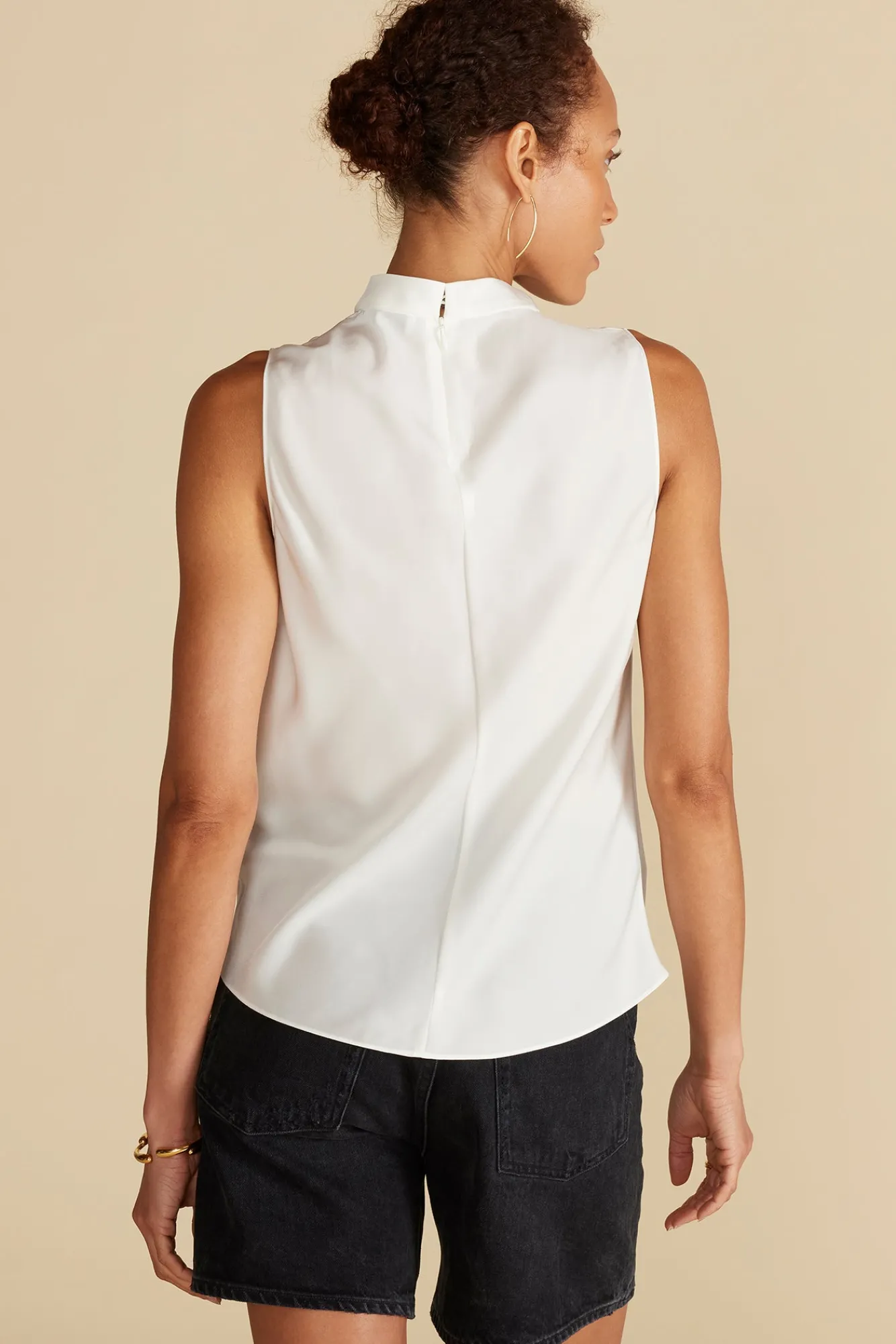 Amour Vert Ann Draped Tank- Tops