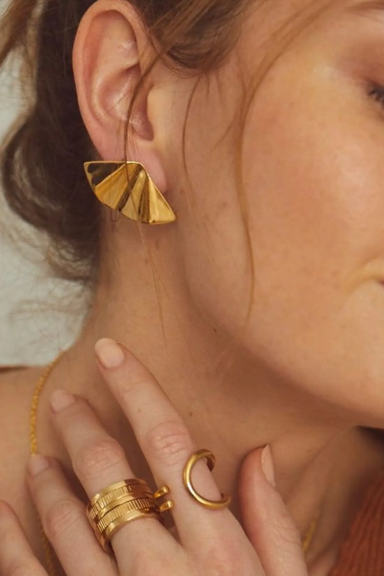 Amour Vert SOKO Fuliwa Climber Stud Earrings- Jewelry