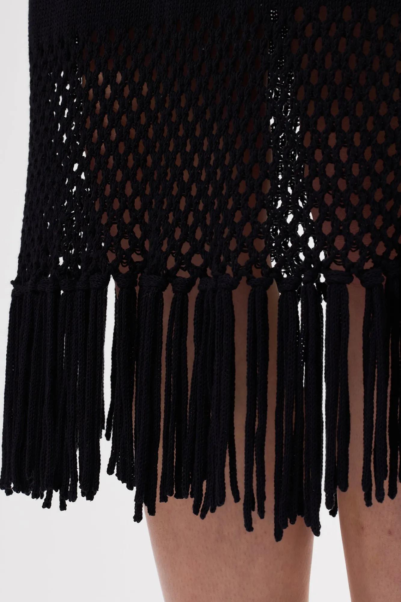 Amour Vert Alizee Crochet Skirt- Skirts|Clearance