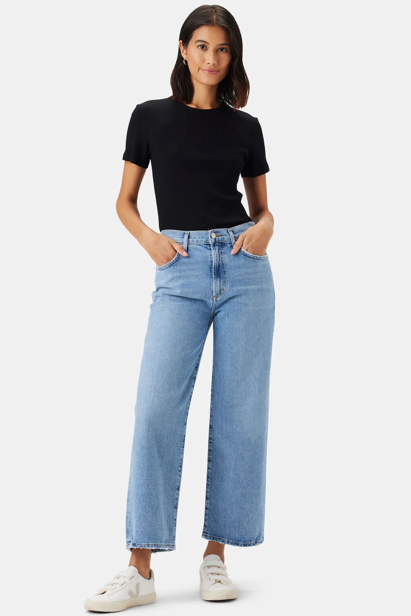 Amour Vert AGOLDE Harper Crop Jean- Pants|Denim