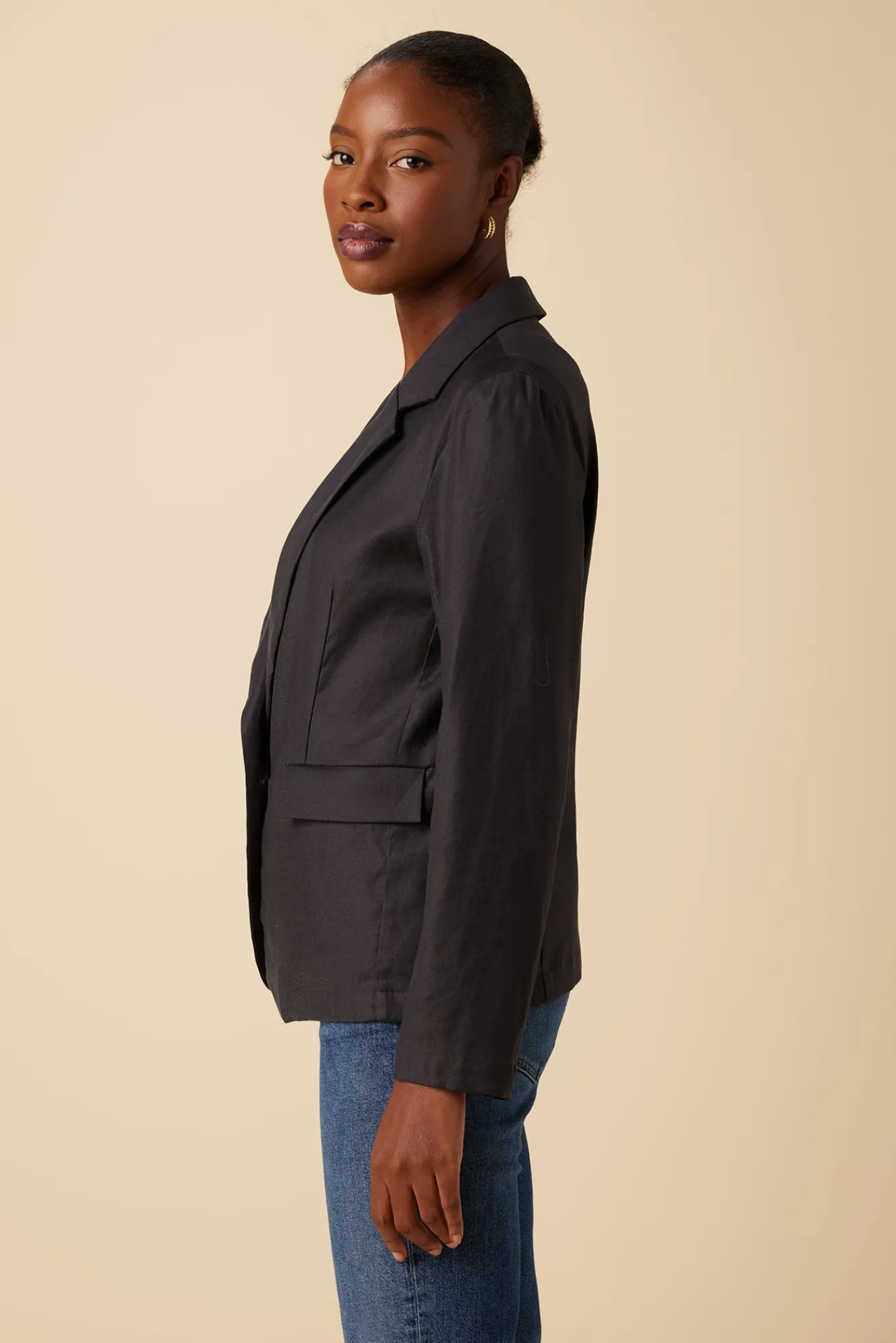 Amour Vert Tobie Femme Fête Blazer- Clearance