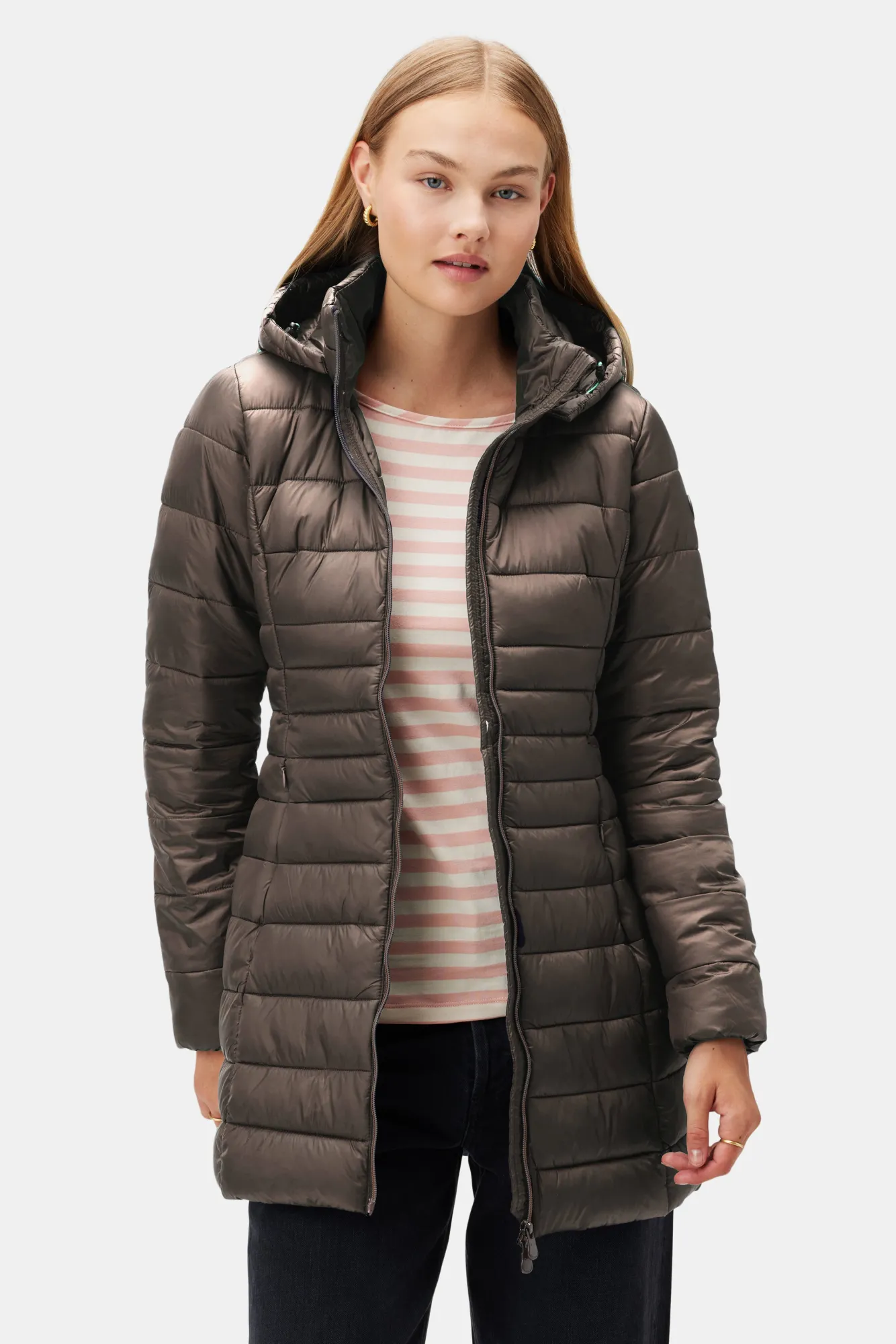 Amour Vert Save the Duck Reese Puffer Jacket- Jackets & Outerwear|Clearance