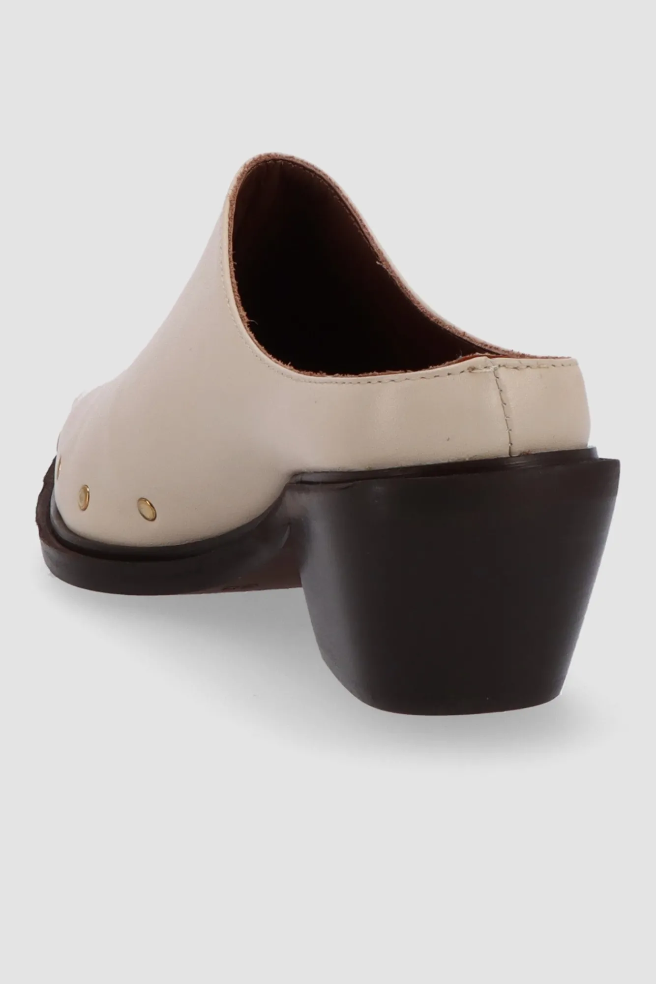 Amour Vert Alohas Lorenzo Leather Mules- Clearance