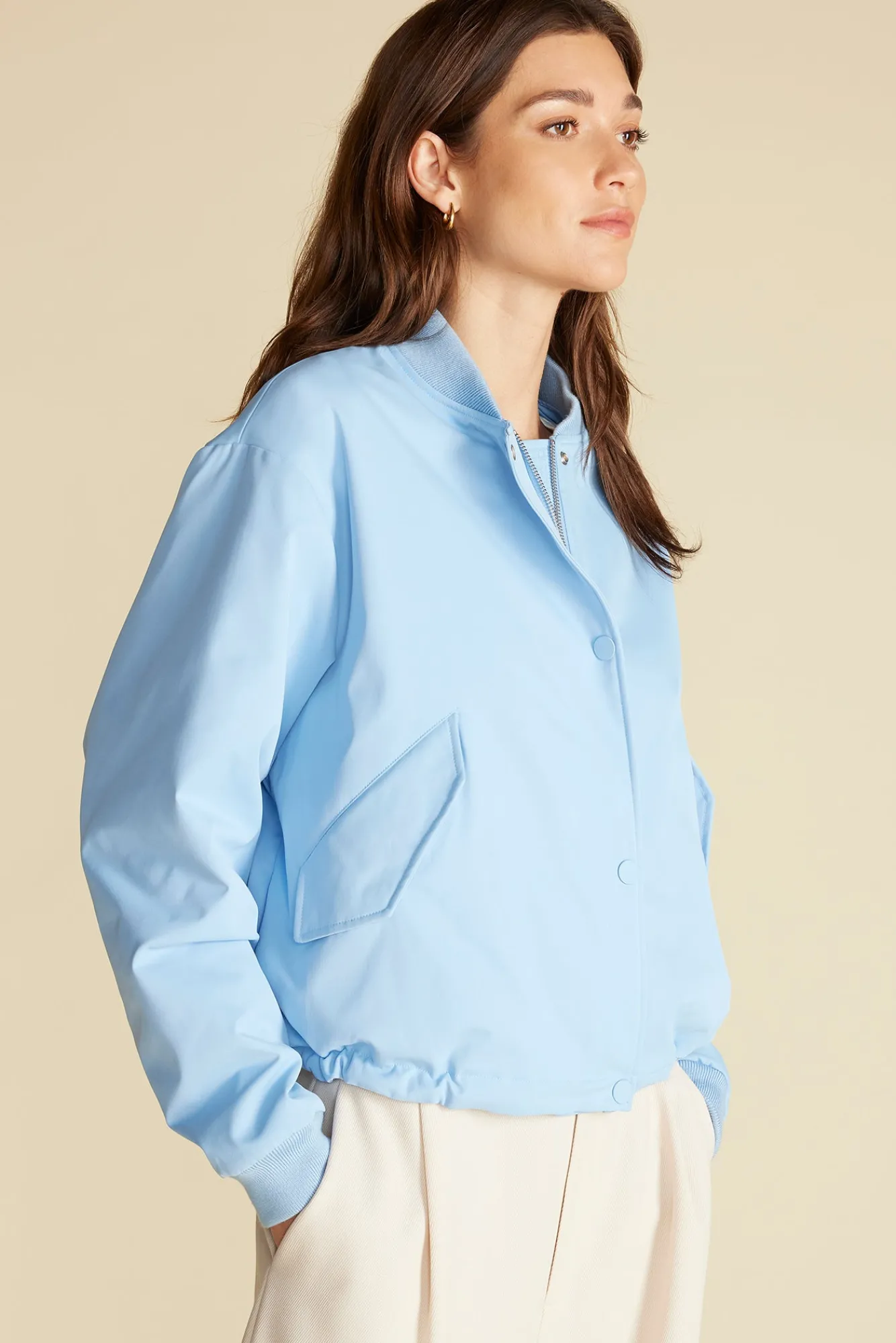 Amour Vert Jarrel Bomber Jacket- Jackets & Outerwear|Clearance