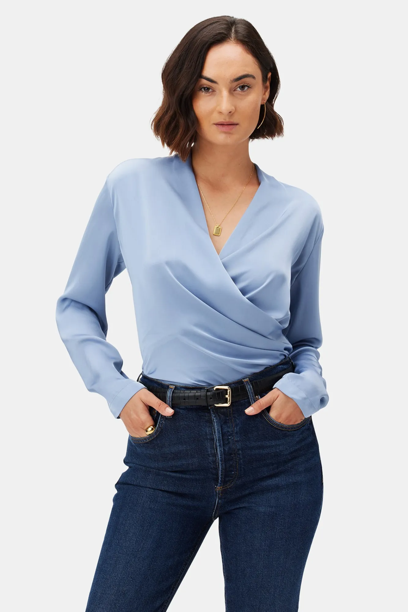 Amour Vert Calais Blouse- Tops|Clearance