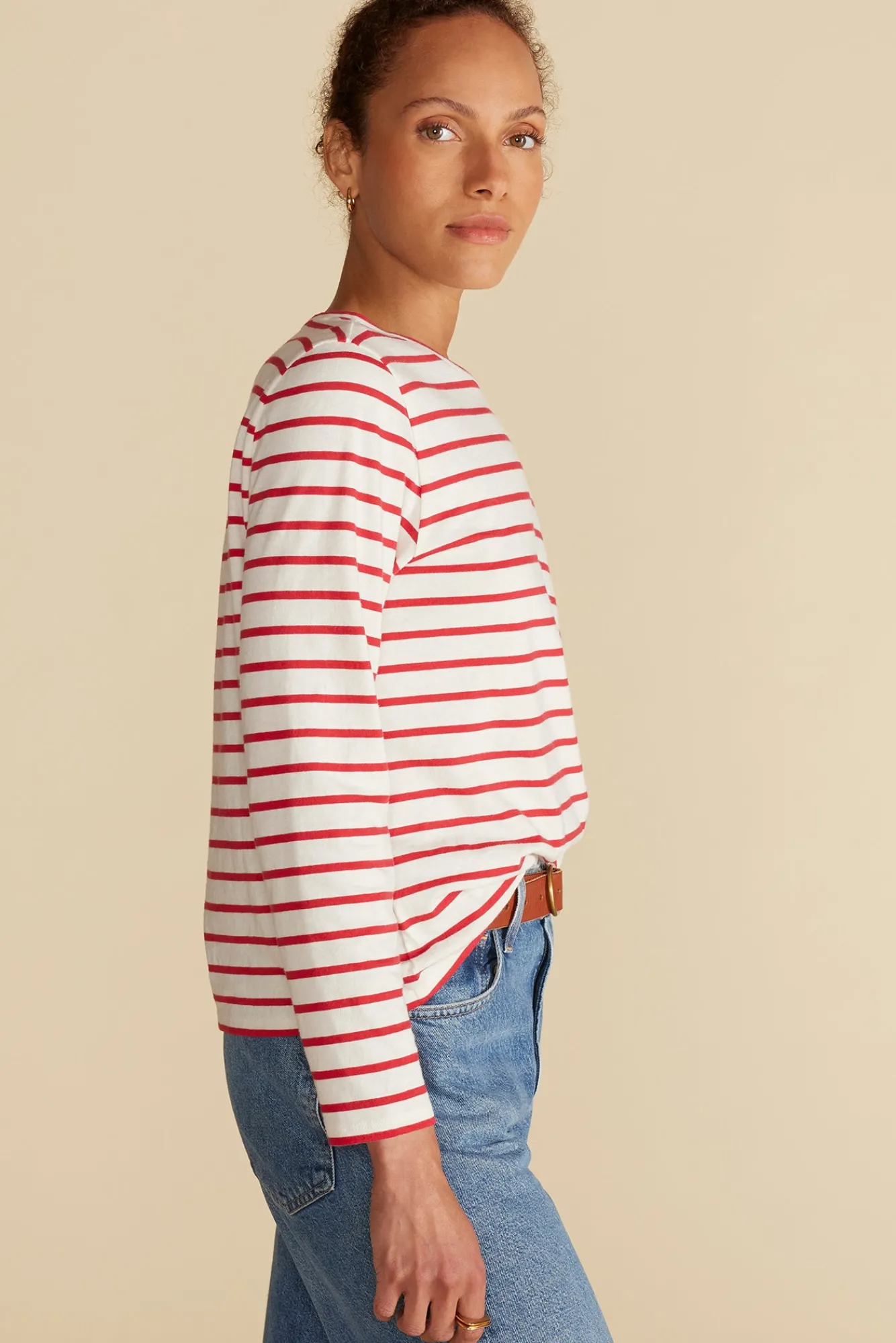 Amour Vert Berkeley Long Sleeve Tee- Tops|Tees