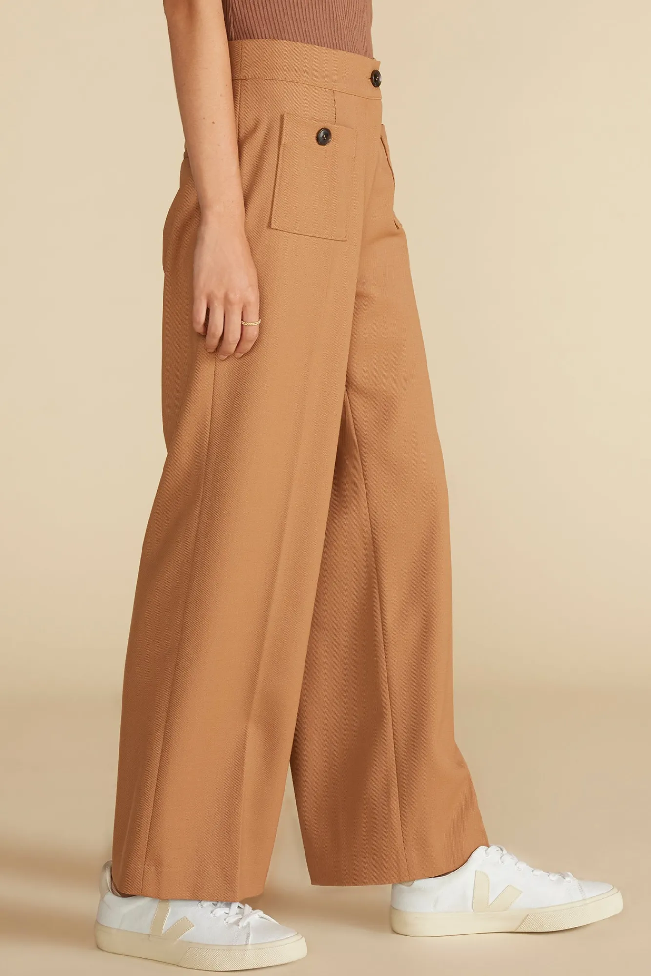 Amour Vert Alete Patch Pocket Pant- Pants|Clearance