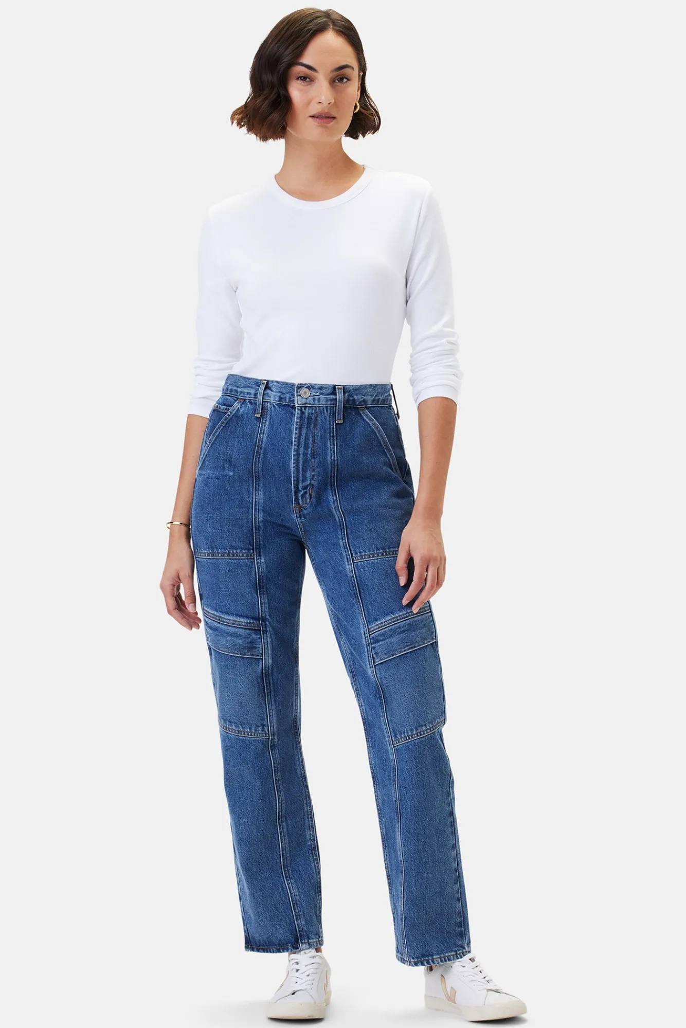 Amour Vert AGOLDE Cooper Cargo Jean- Denim|Clearance