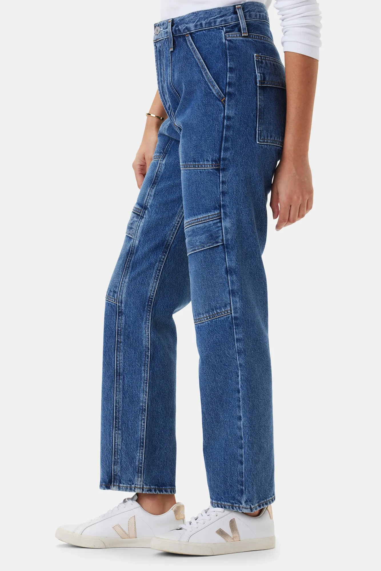 Amour Vert AGOLDE Cooper Cargo Jean- Denim|Clearance