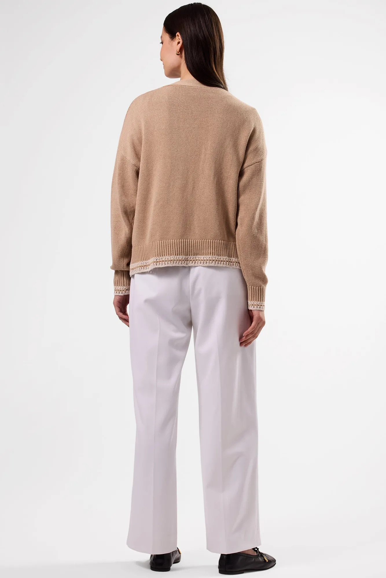 Amour Vert Texture Cardigan- Sweaters & Cardigans|Clearance