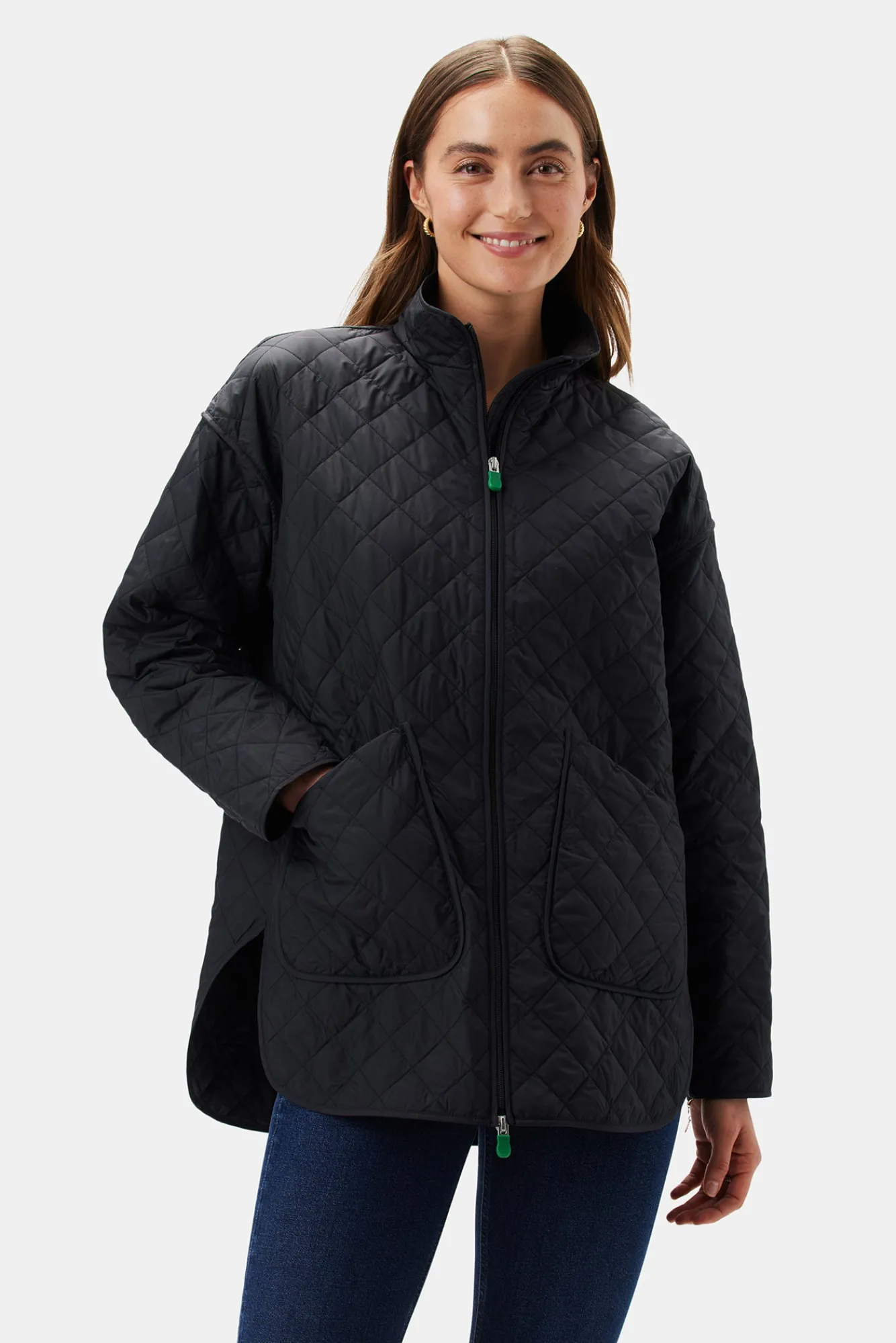 Amour Vert Save the Duck Talita Quilted Jacket- Jackets & Outerwear
