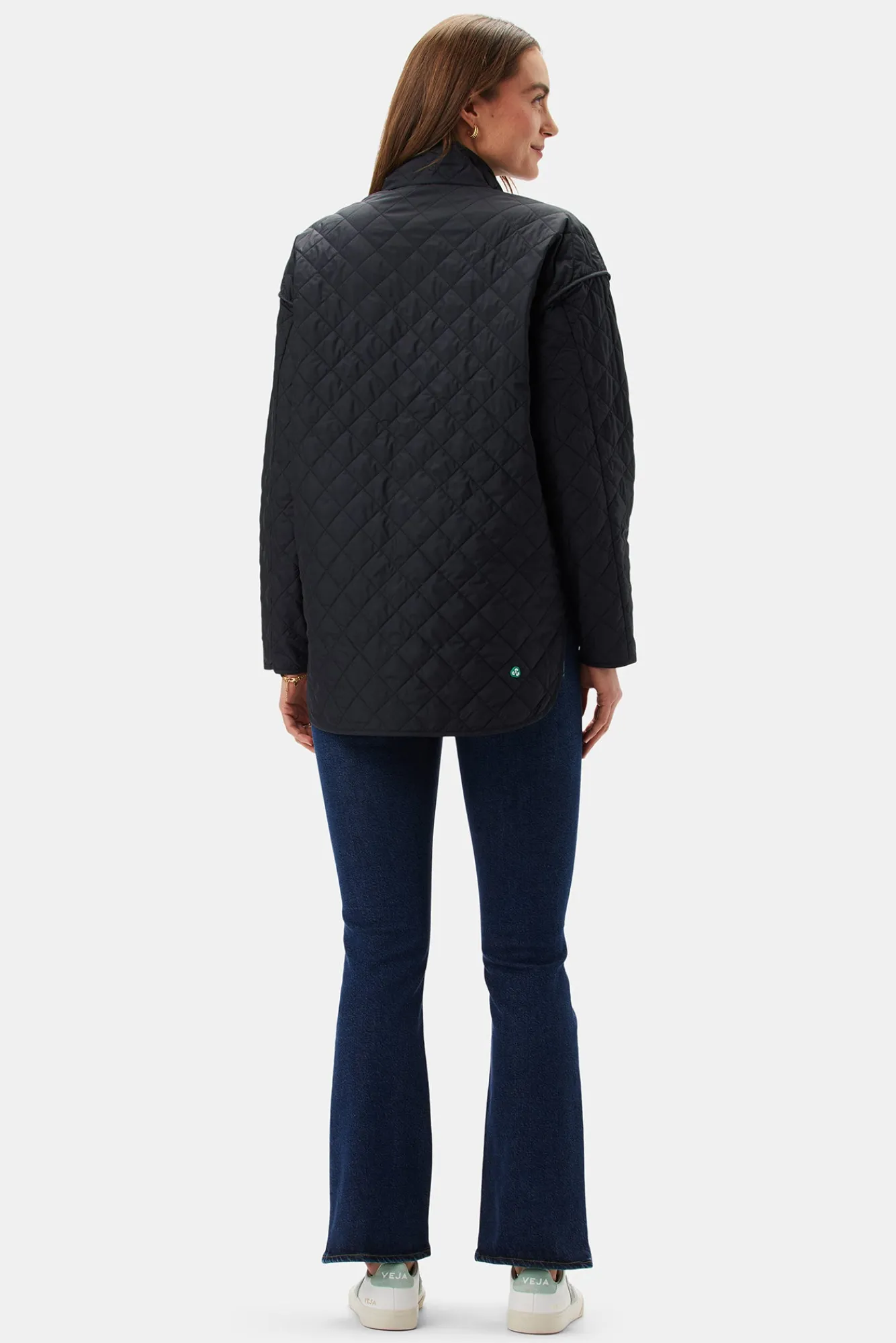 Amour Vert Save the Duck Talita Quilted Jacket- Jackets & Outerwear