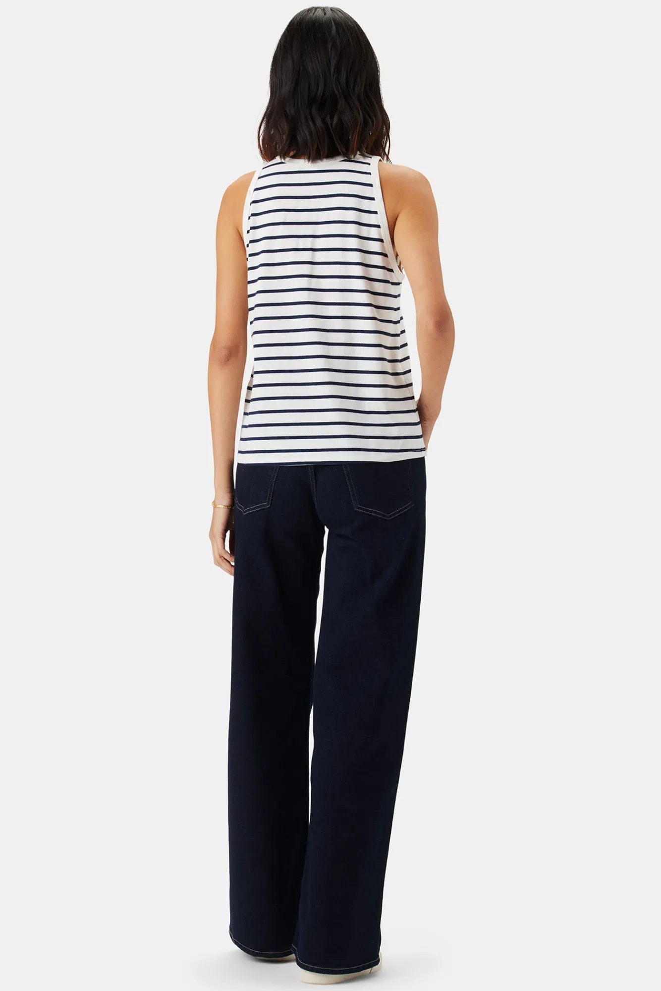 Amour Vert Jillian Organic Cotton Tank- Tops|Clearance