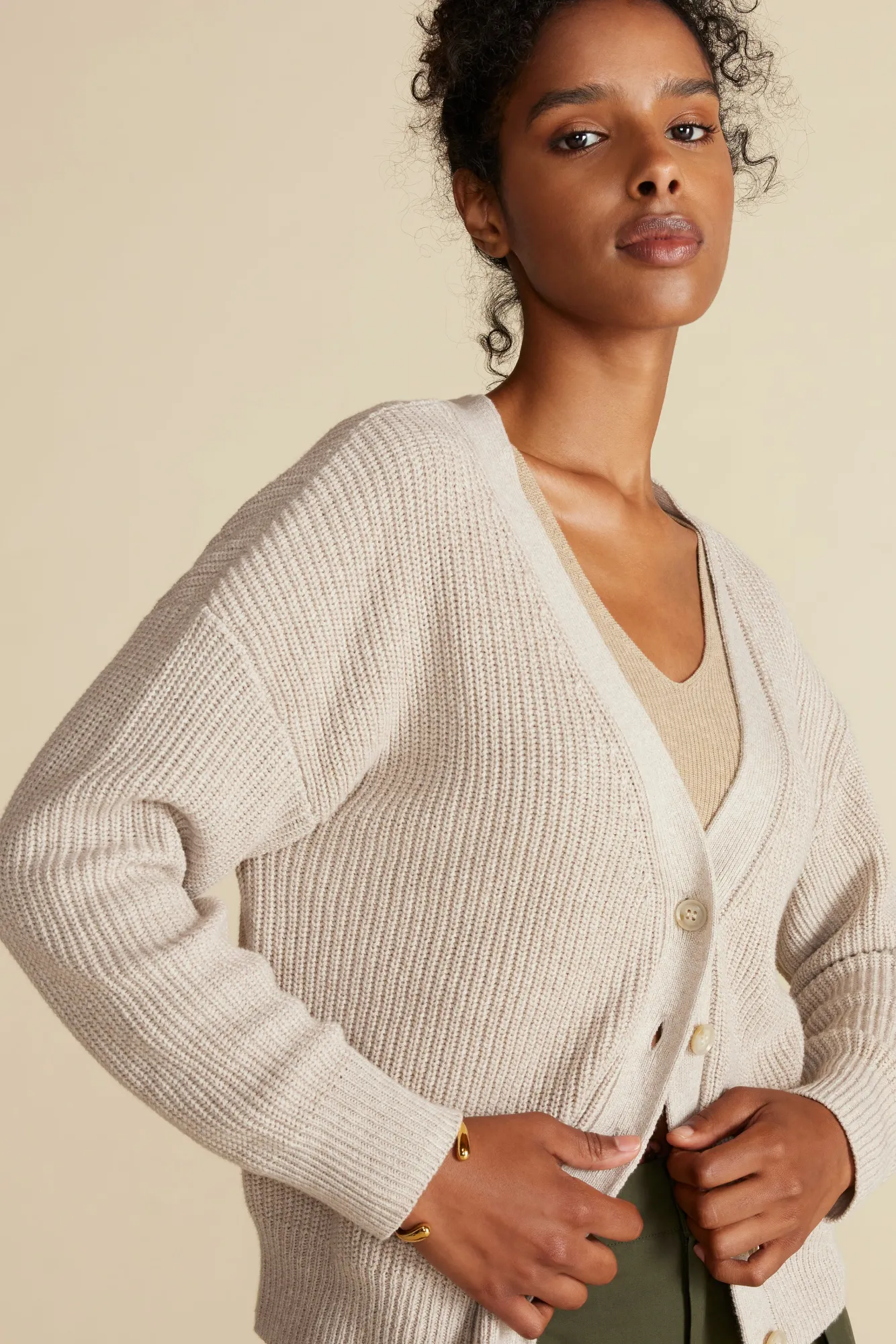 Amour Vert Palmer Cardigan Sweater- Sweaters & Cardigans|Clearance