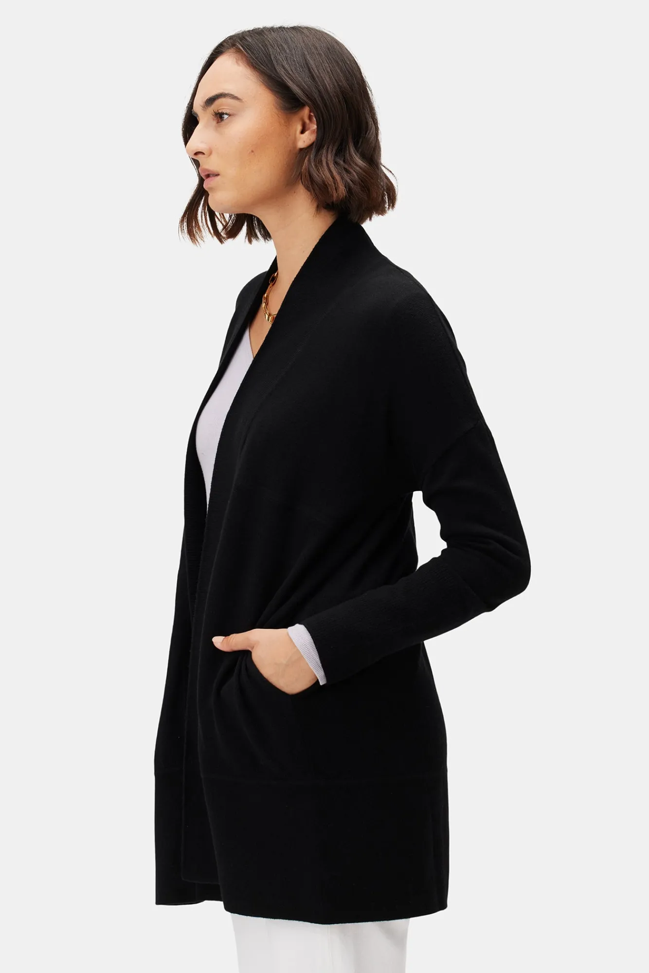 Amour Vert Bailey Delight Eco Cardigan- Sweaters & Cardigans|Clearance