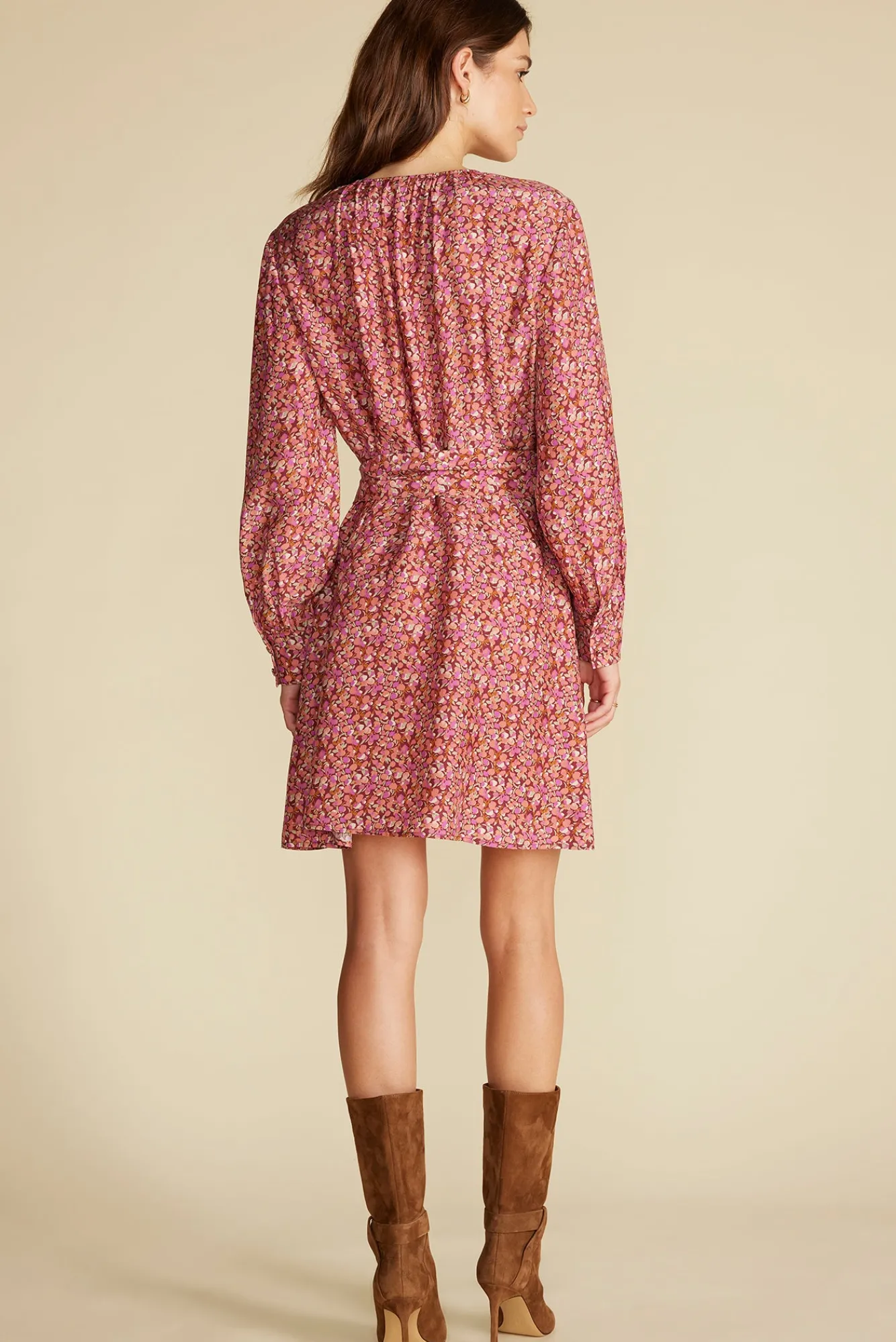 Amour Vert Marais Button Front Dress- Dresses