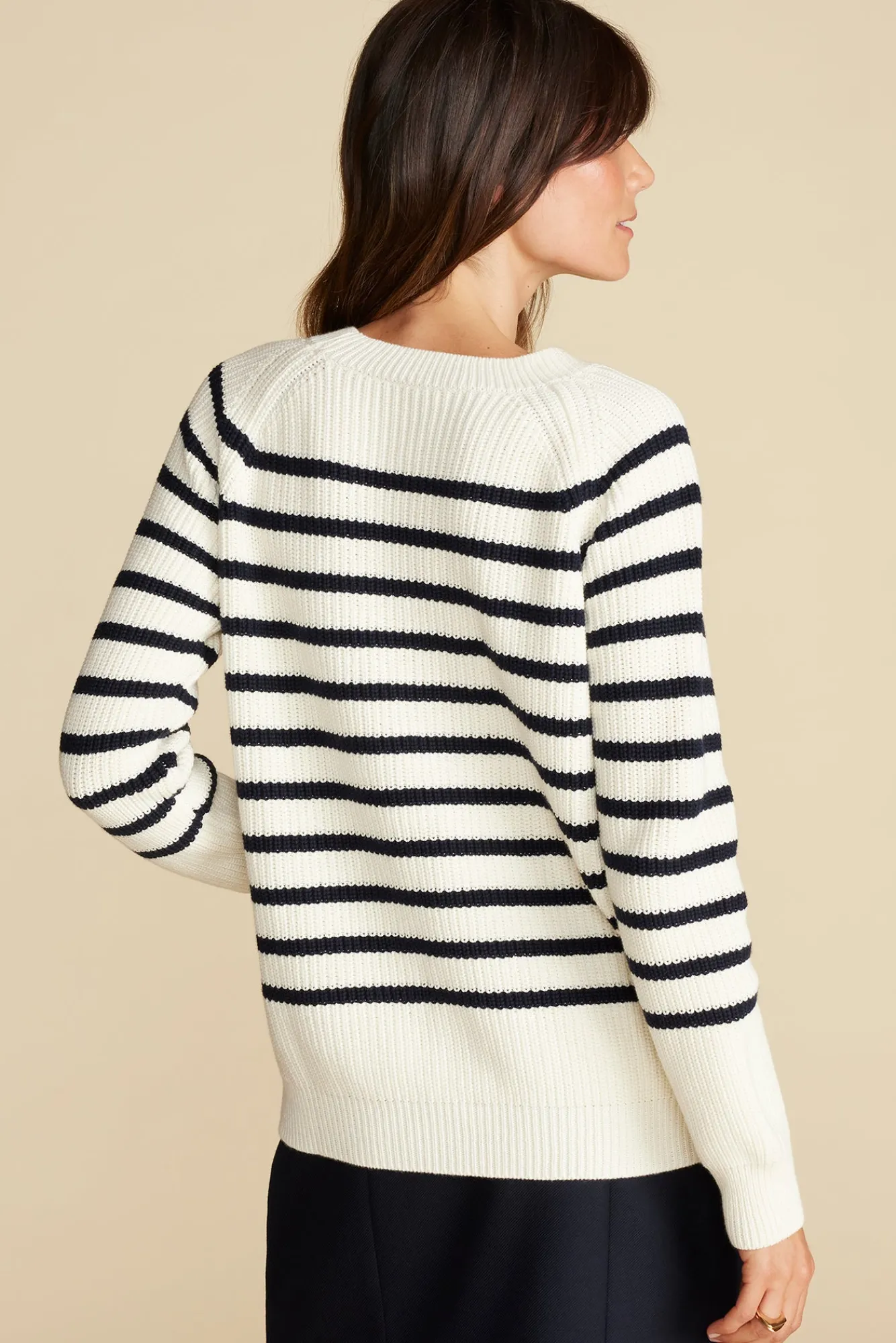 Amour Vert Layla Organic Cotton Sweater- Sweaters & Cardigans|Clearance