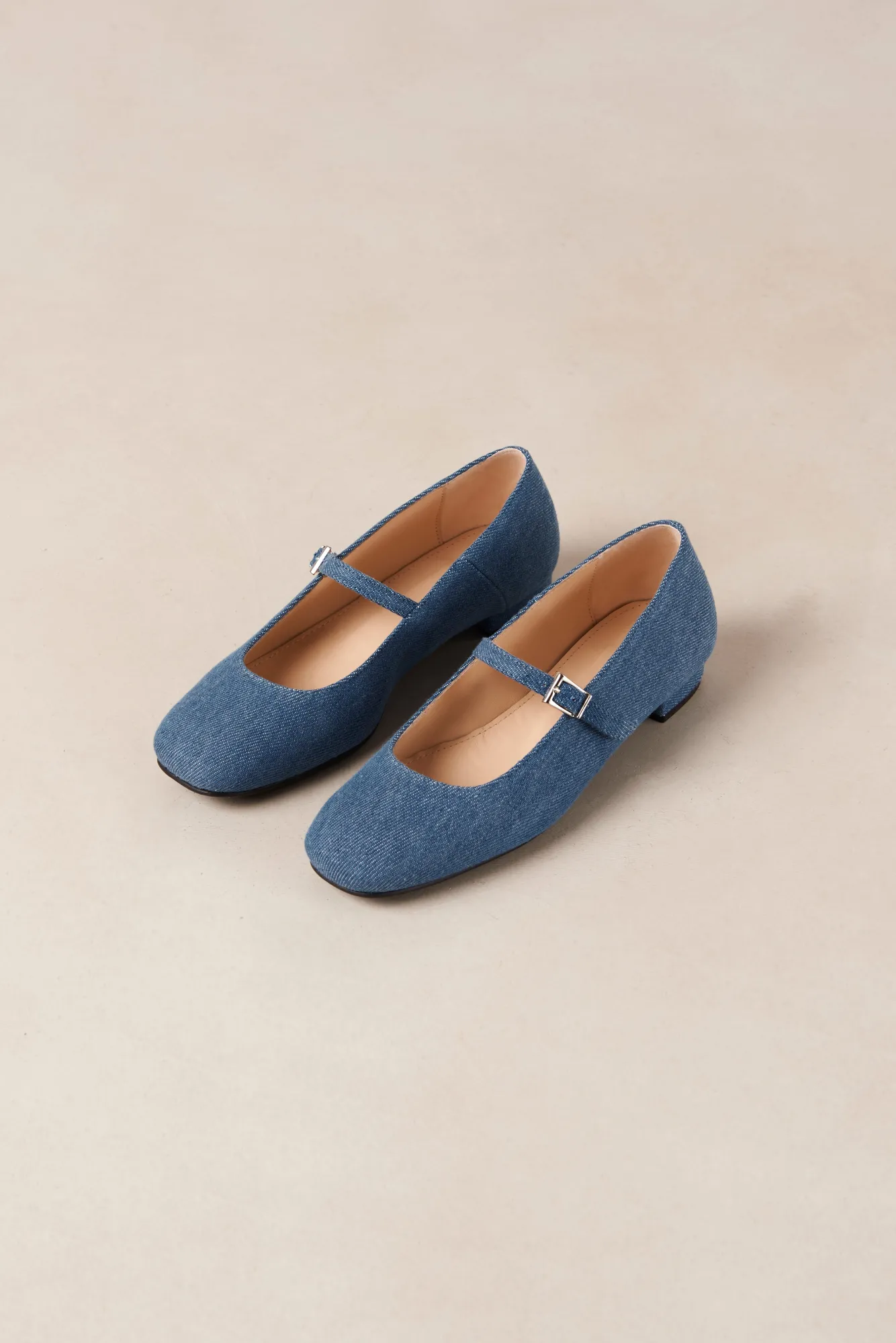 Amour Vert Alohas Por Do Sol Leather Ballet Flats- Shoes