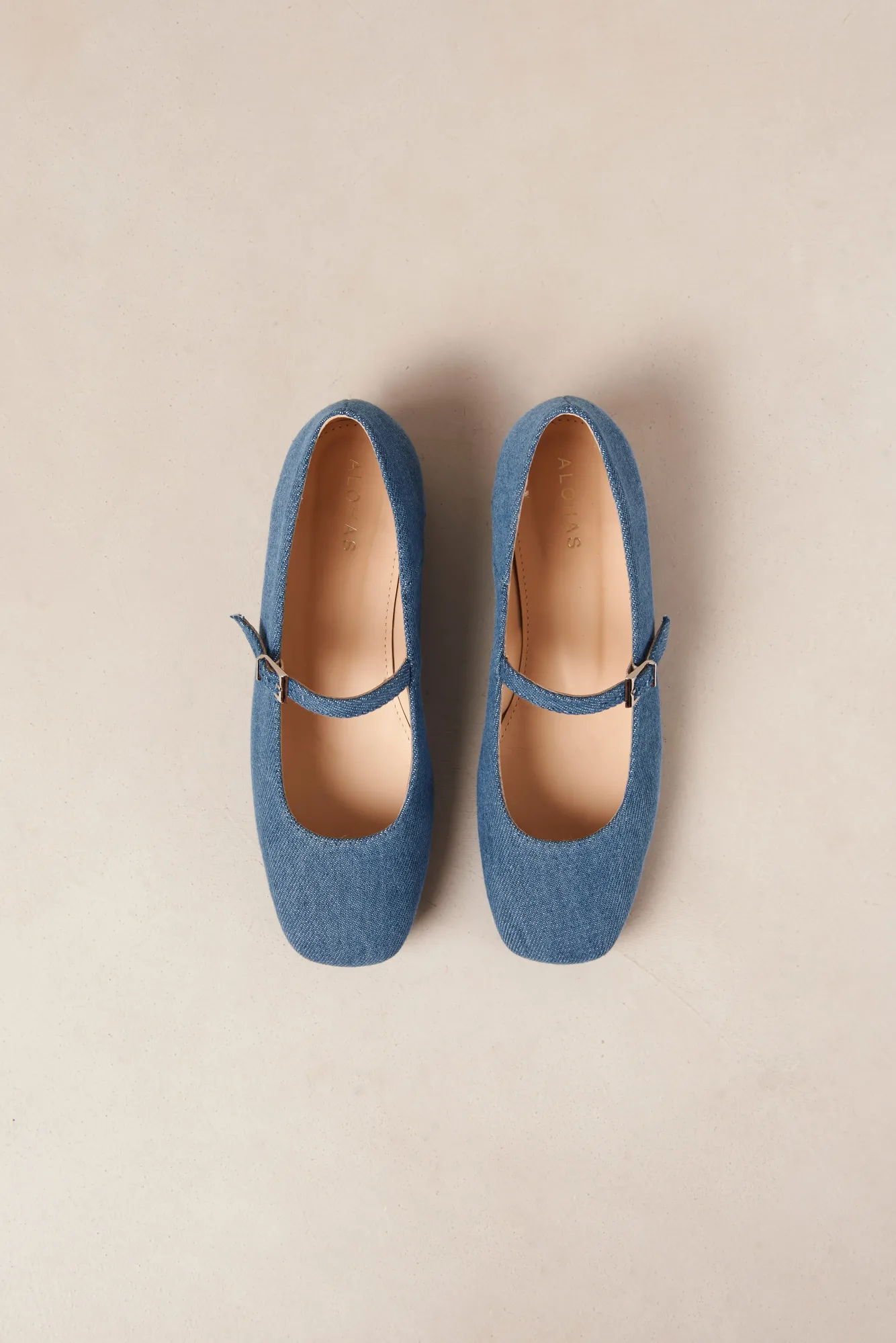 Amour Vert Alohas Por Do Sol Leather Ballet Flats- Shoes