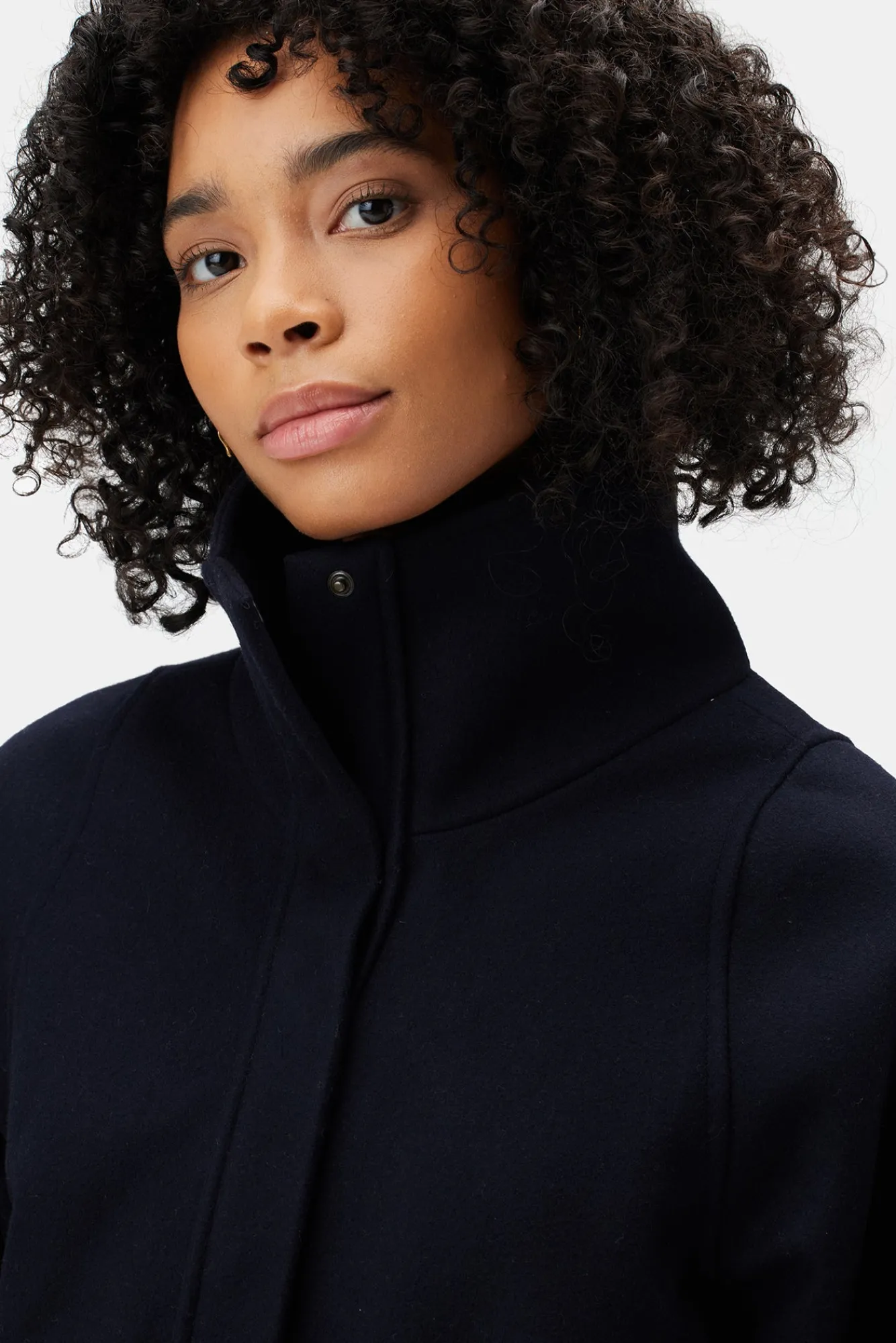 Amour Vert Joelle Wool Twill Jacket- Jackets & Outerwear|Clearance