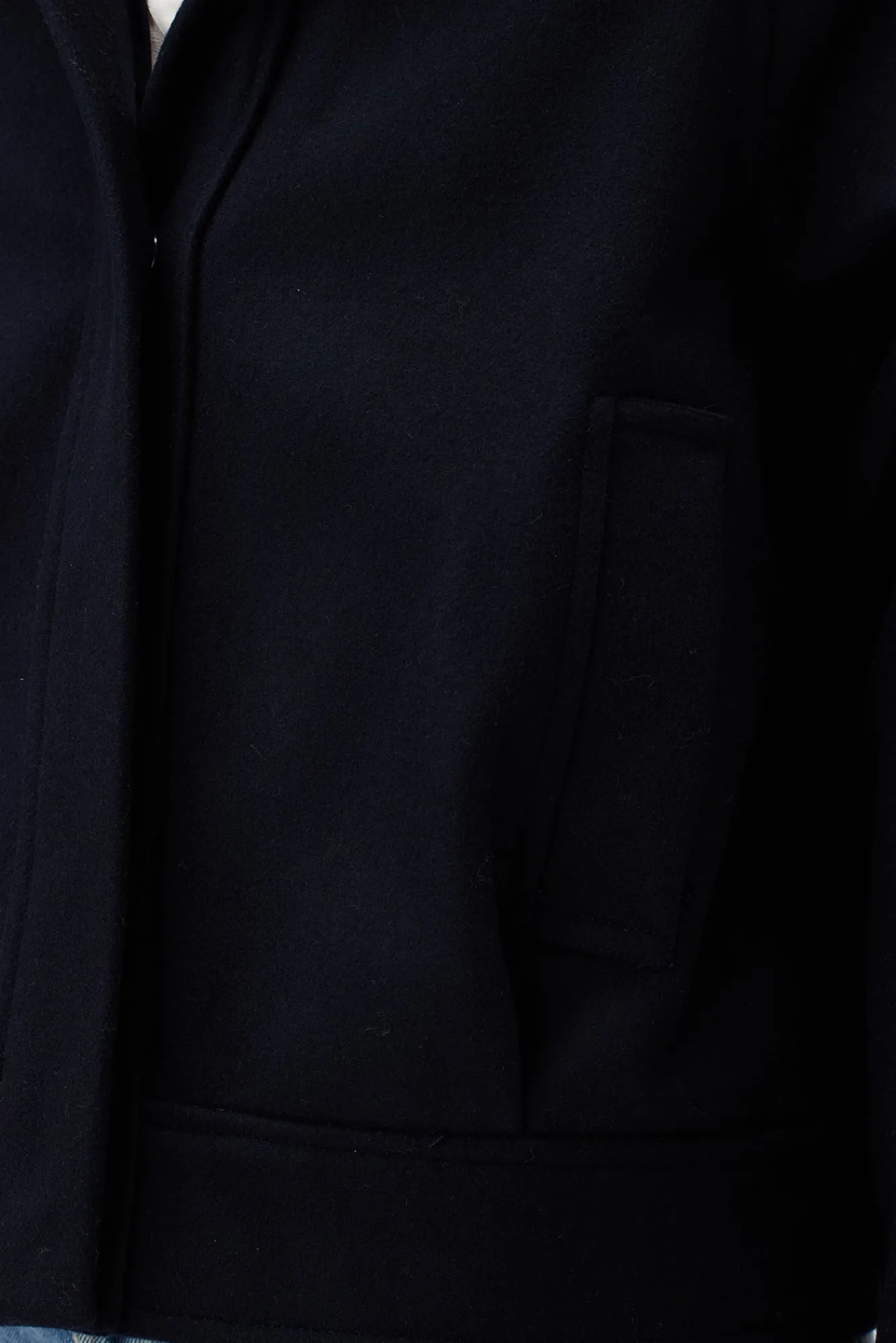 Amour Vert Joelle Wool Twill Jacket- Jackets & Outerwear|Clearance