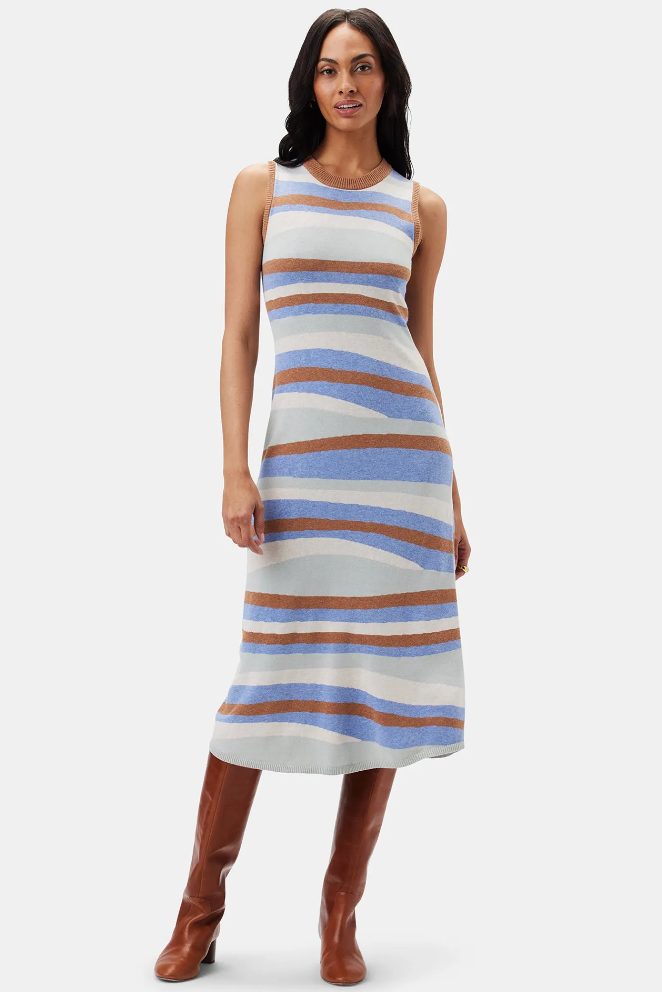 Amour Vert Colette Knit Dress- Dresses|Clearance