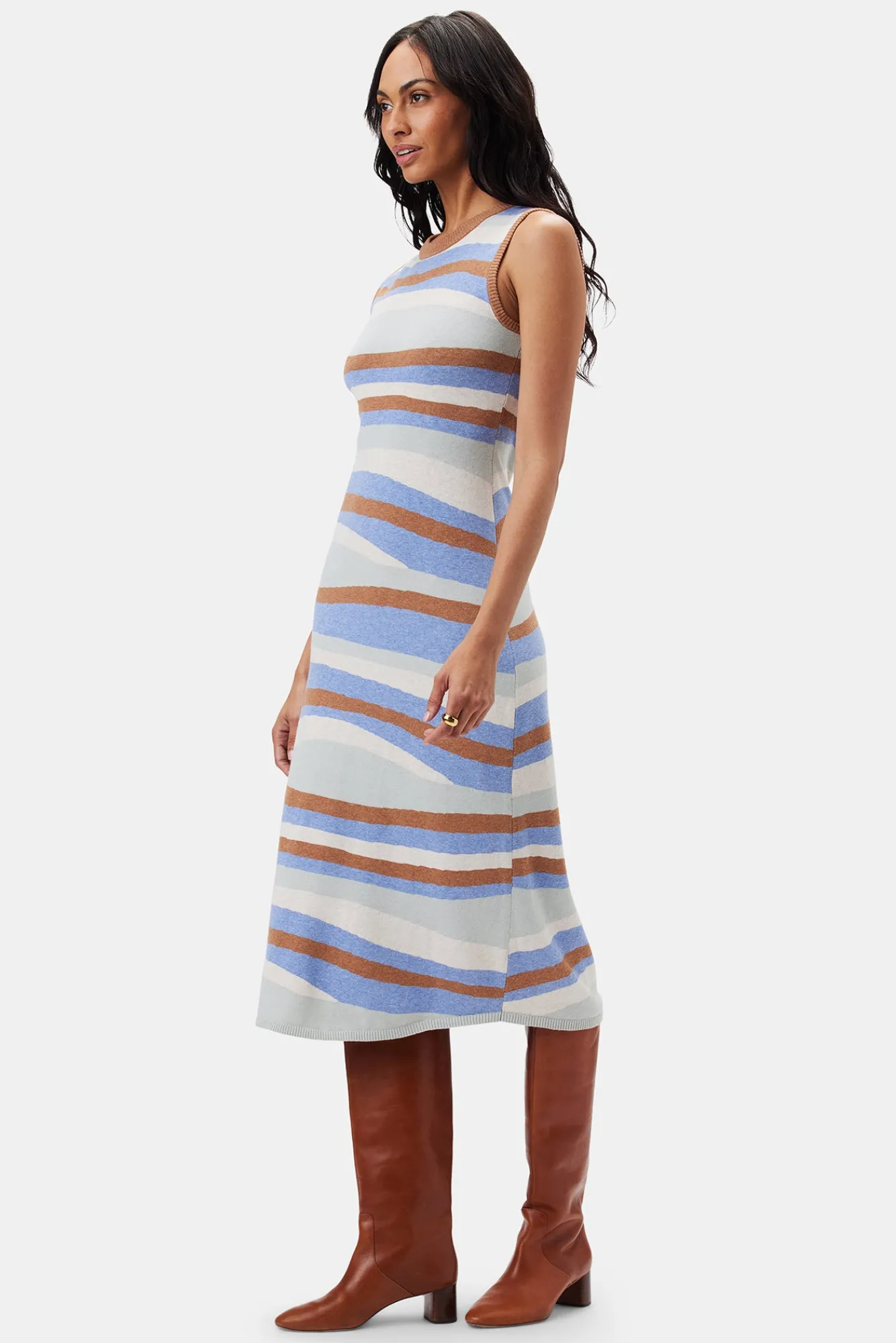 Amour Vert Colette Knit Dress- Dresses|Clearance