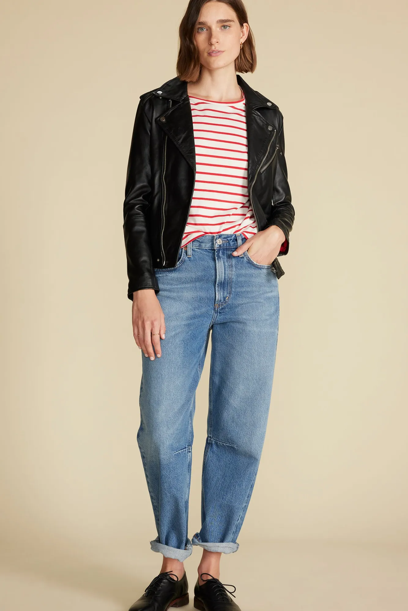 Amour Vert Citizens of Humanity Miro Relaxed Jeans- Pants|Denim