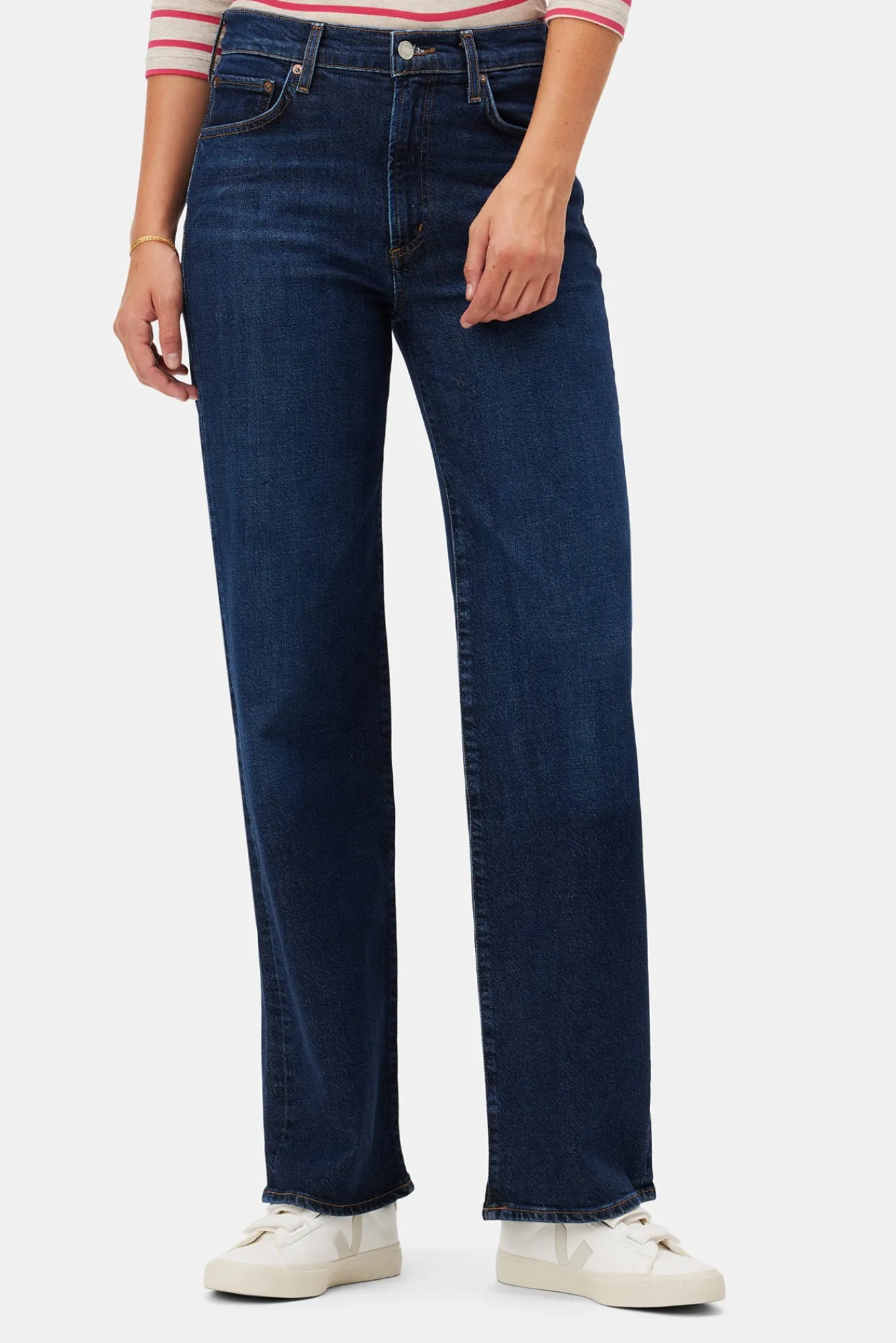 Amour Vert AGOLDE Harper Wide Straight Jean- Pants|Denim