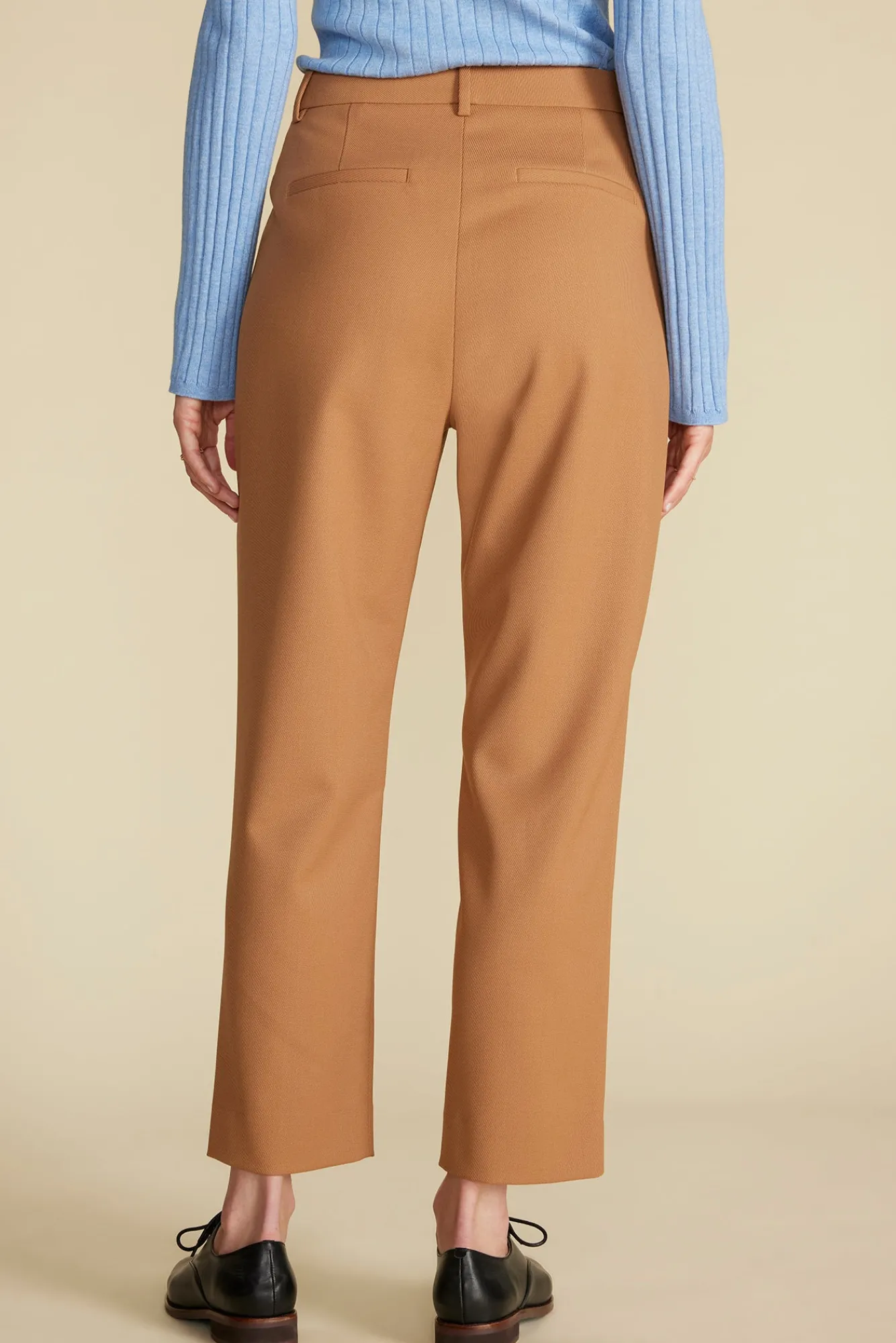 Amour Vert Taper Tailored Ankle Trouser- Pants