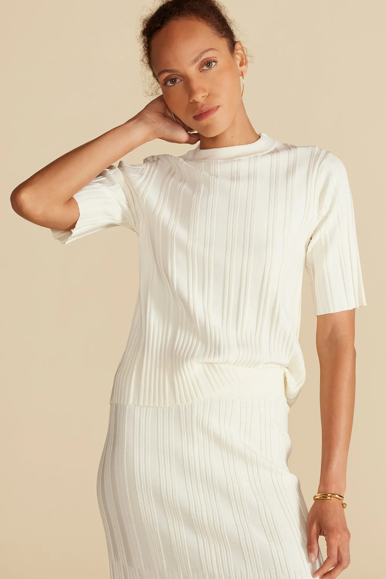 Amour Vert Mirabelle Novelty Top- Tops|Clearance